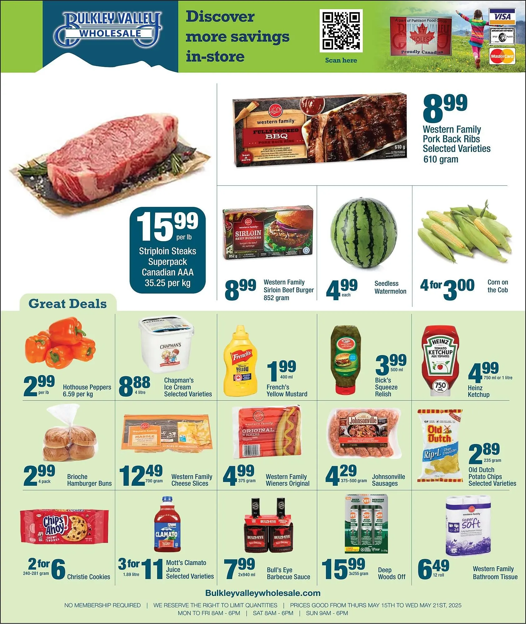 Bulkley Valley Wholesale flyer - 1