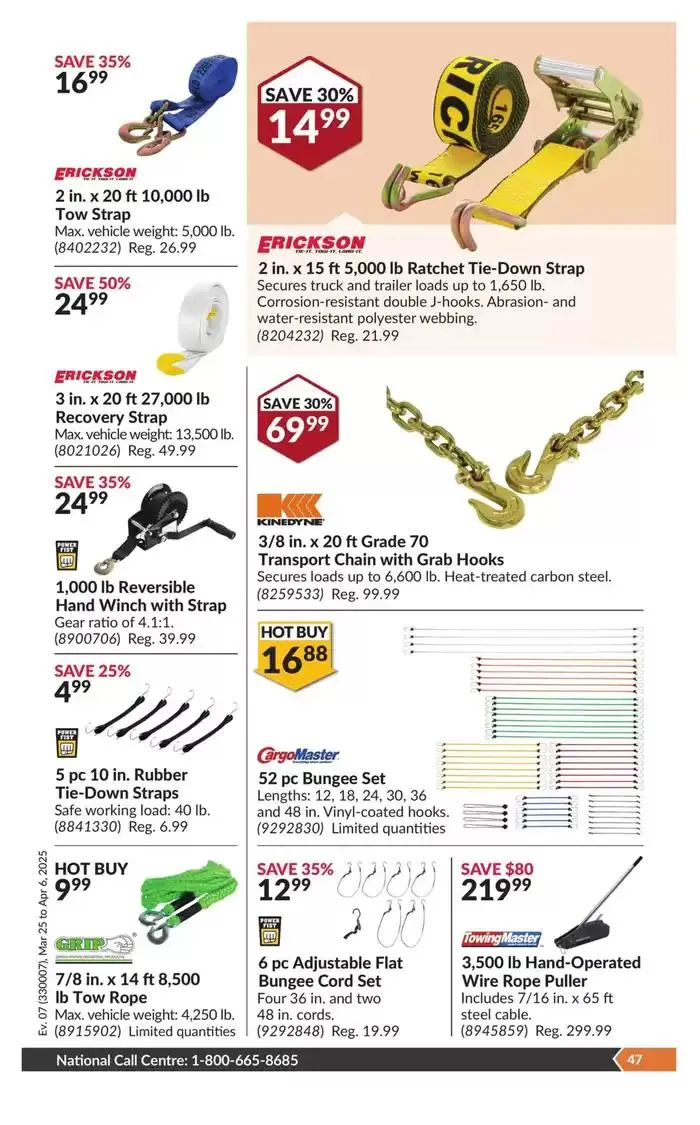 National Sale from March 25 to April 6 2025 - flyer page 52