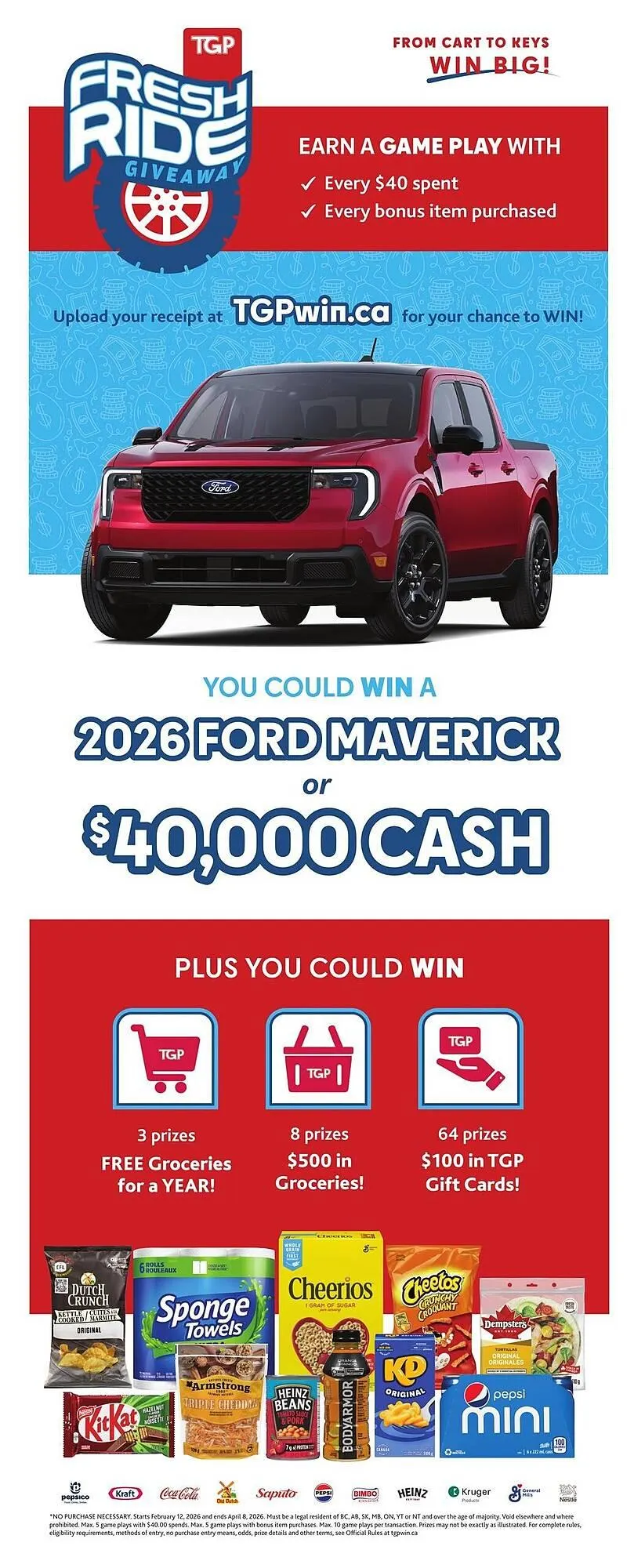 TGP The Grocery People flyer from February 19 to February 25 2026 - flyer page 1