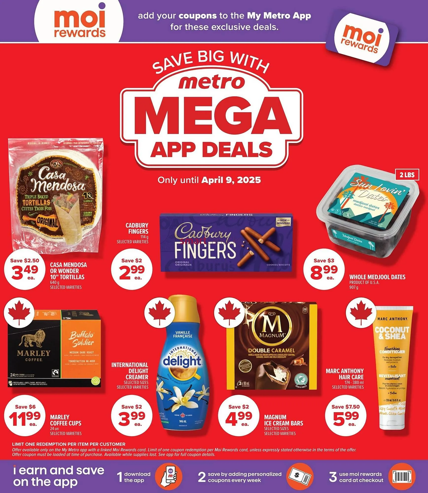 Metro flyer from April 3 to April 9 2025 - flyer page 4