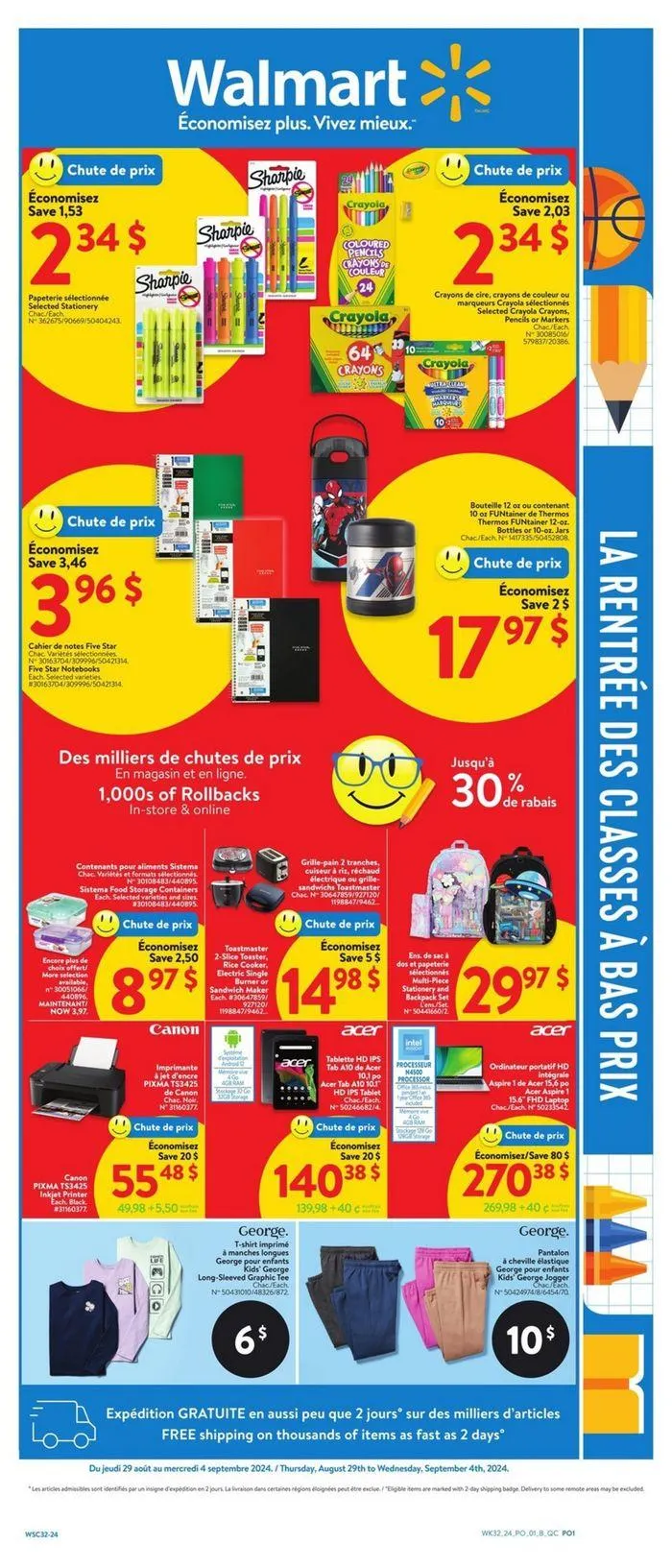 Top offers for all bargain hunters from August 29 to September 12 2024 - flyer page 1