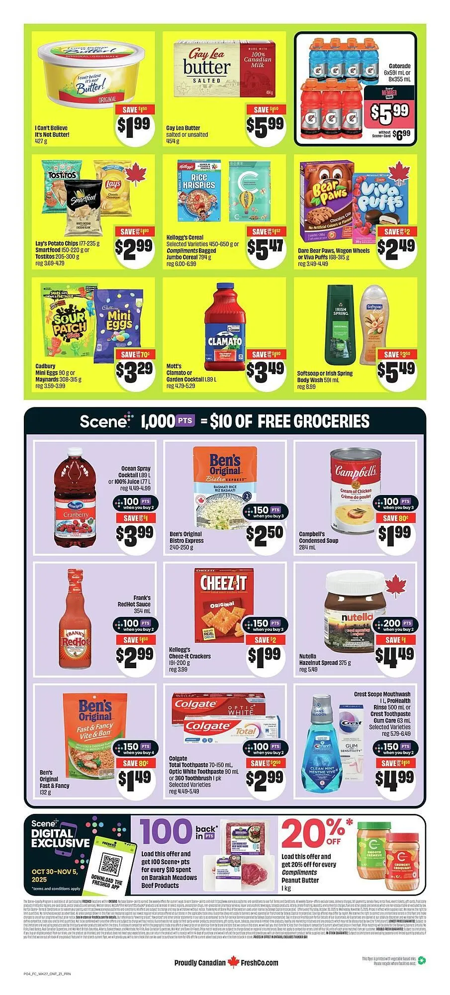 FreshCo flyer from October 31 to November 7 2025 - flyer page 2