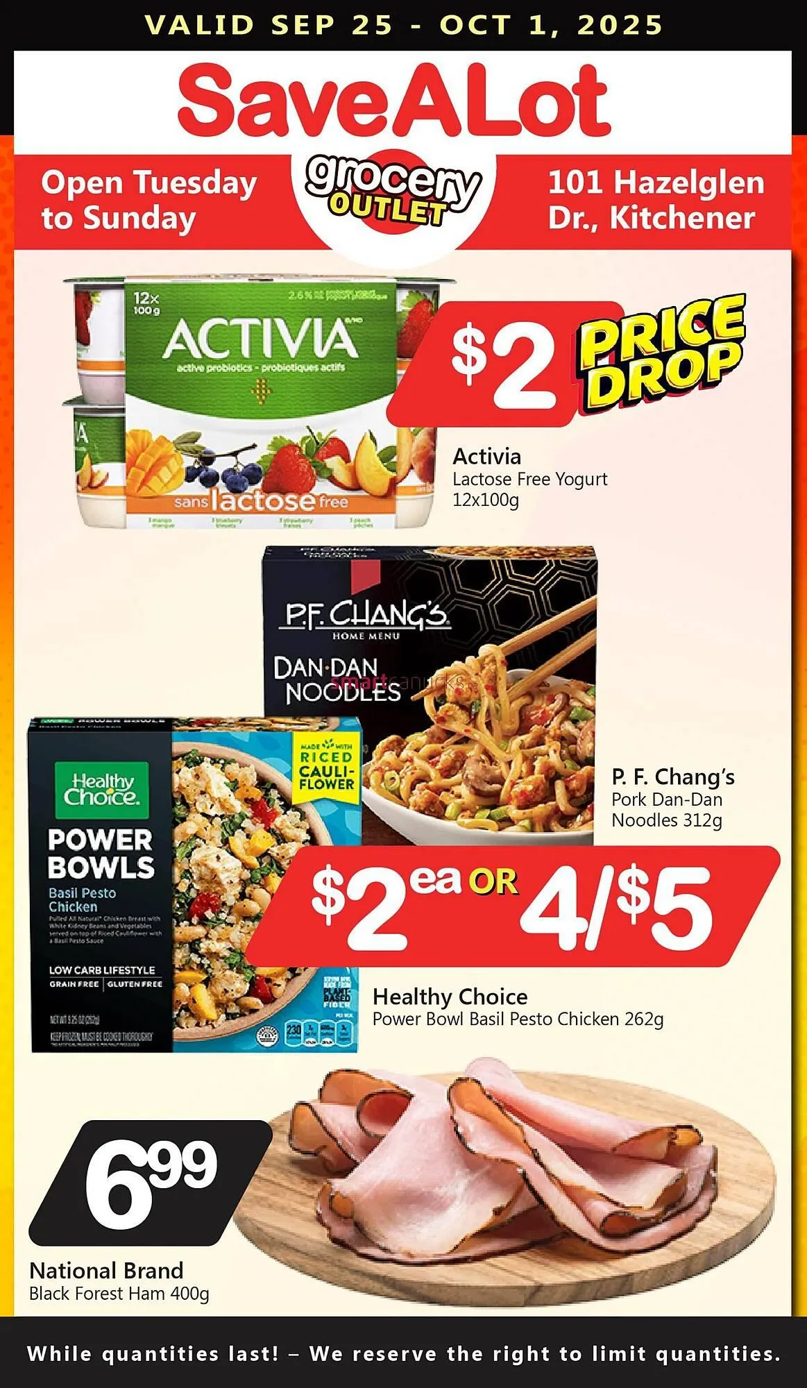 Save on Foods flyer from September 24 to October 2 2025 - flyer page 1