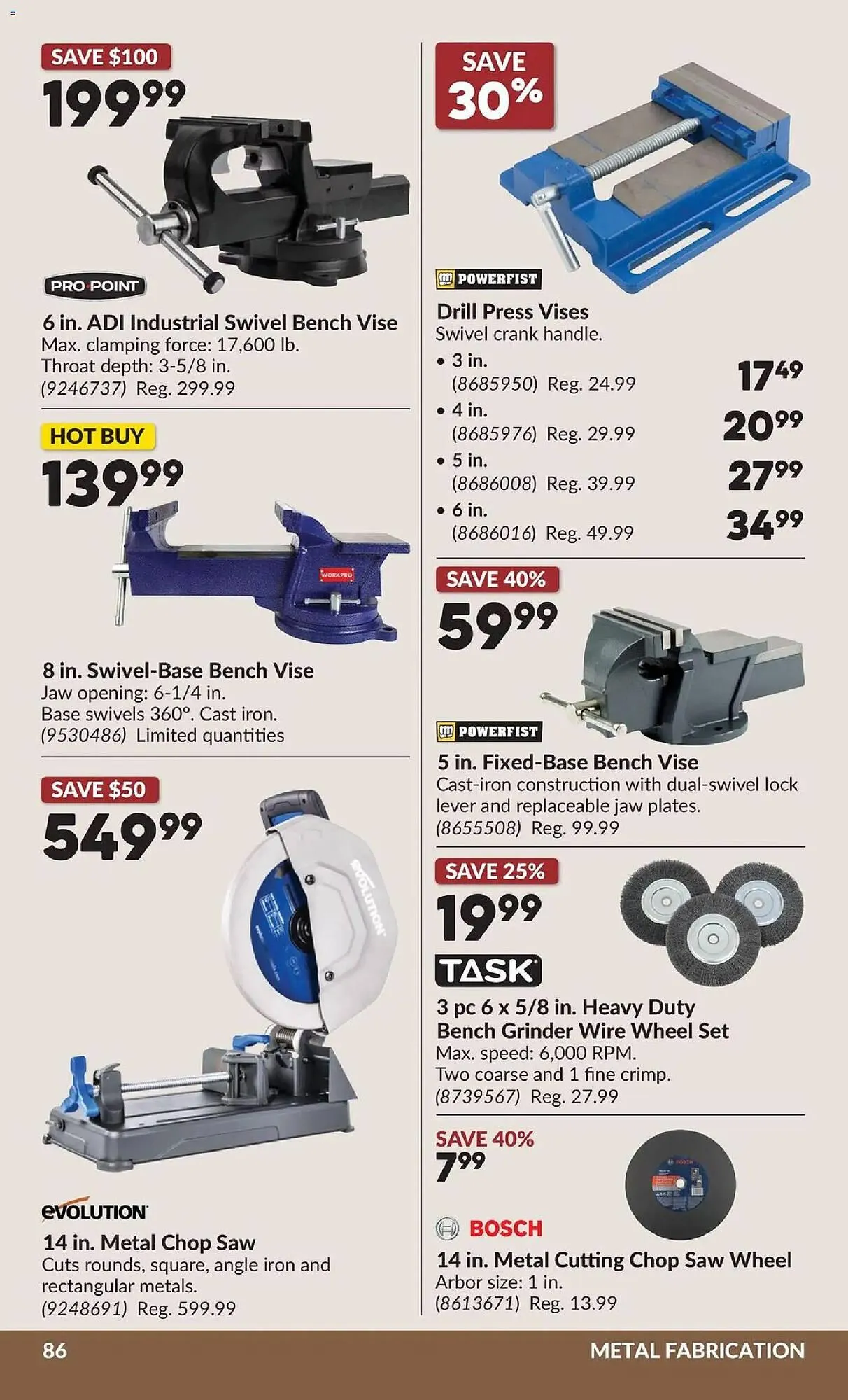 Princess Auto flyer from March 24 to April 6 2026 - flyer page 94