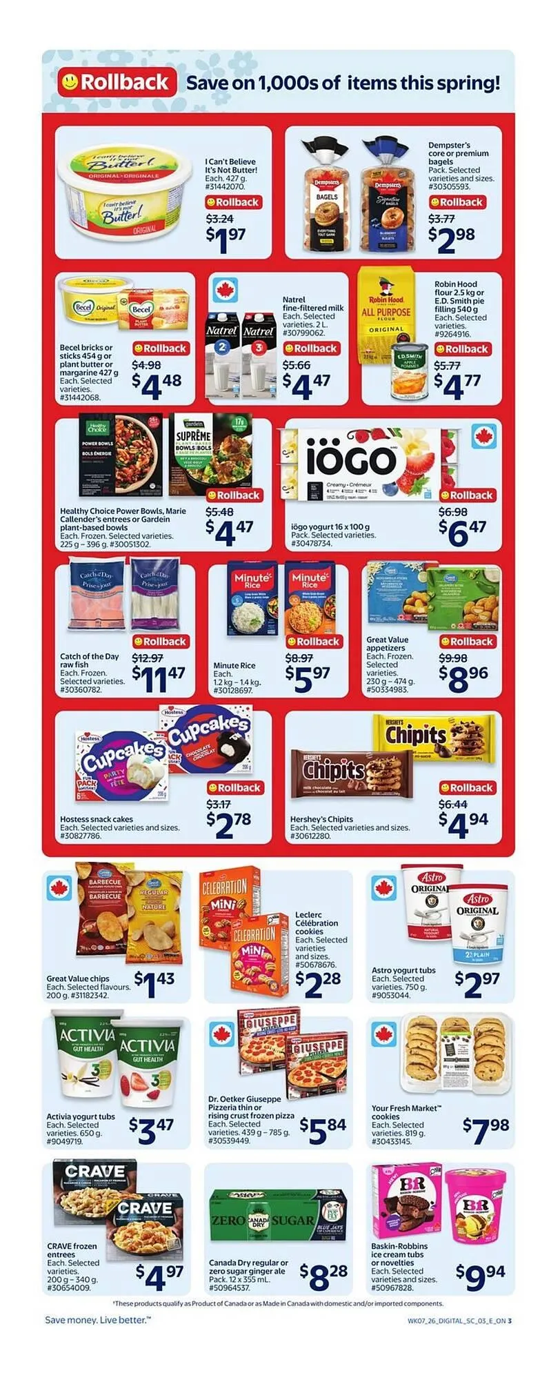 Walmart flyer from March 12 to March 18 2026 - flyer page 7