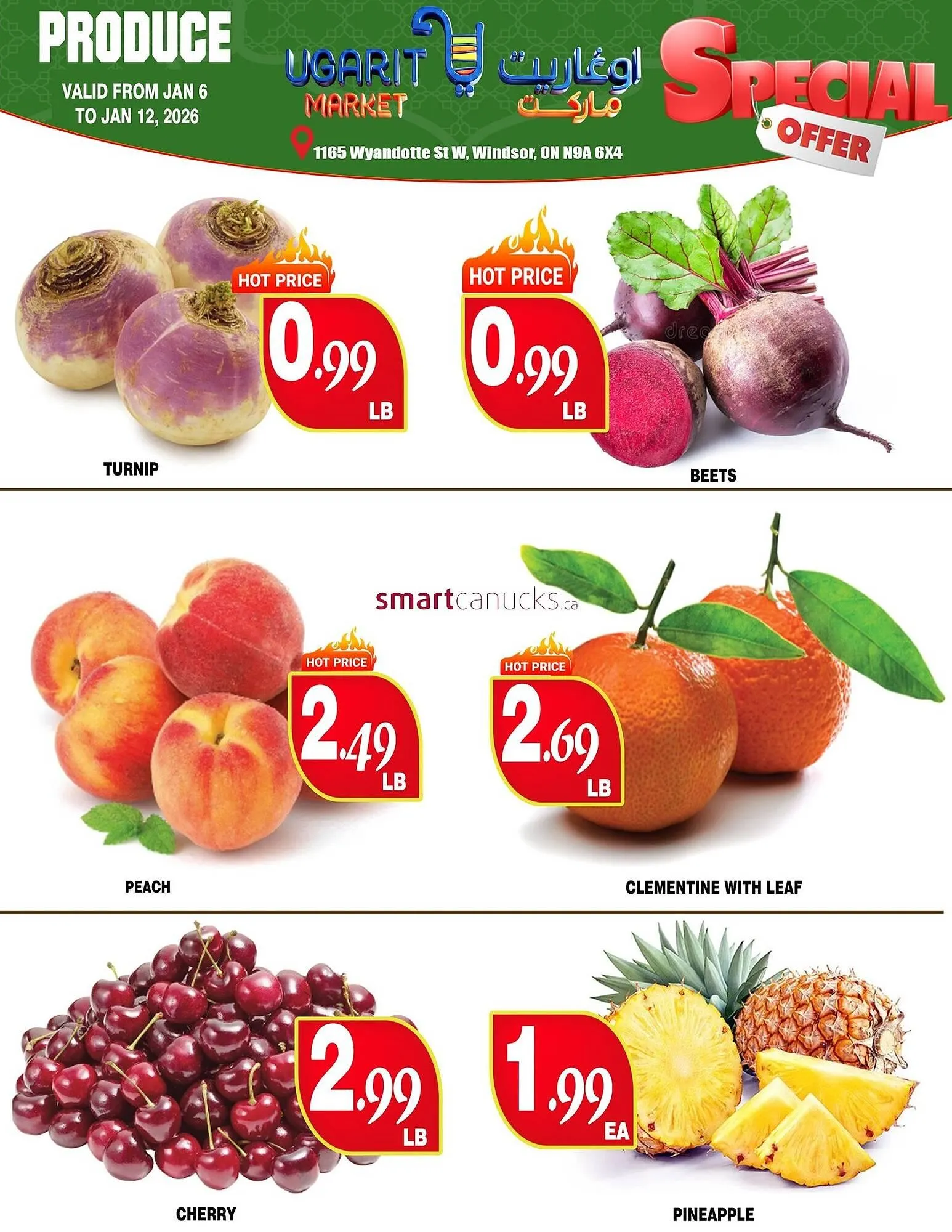 Ugarit Market flyer from January 6 to January 12 2026 - flyer page 3