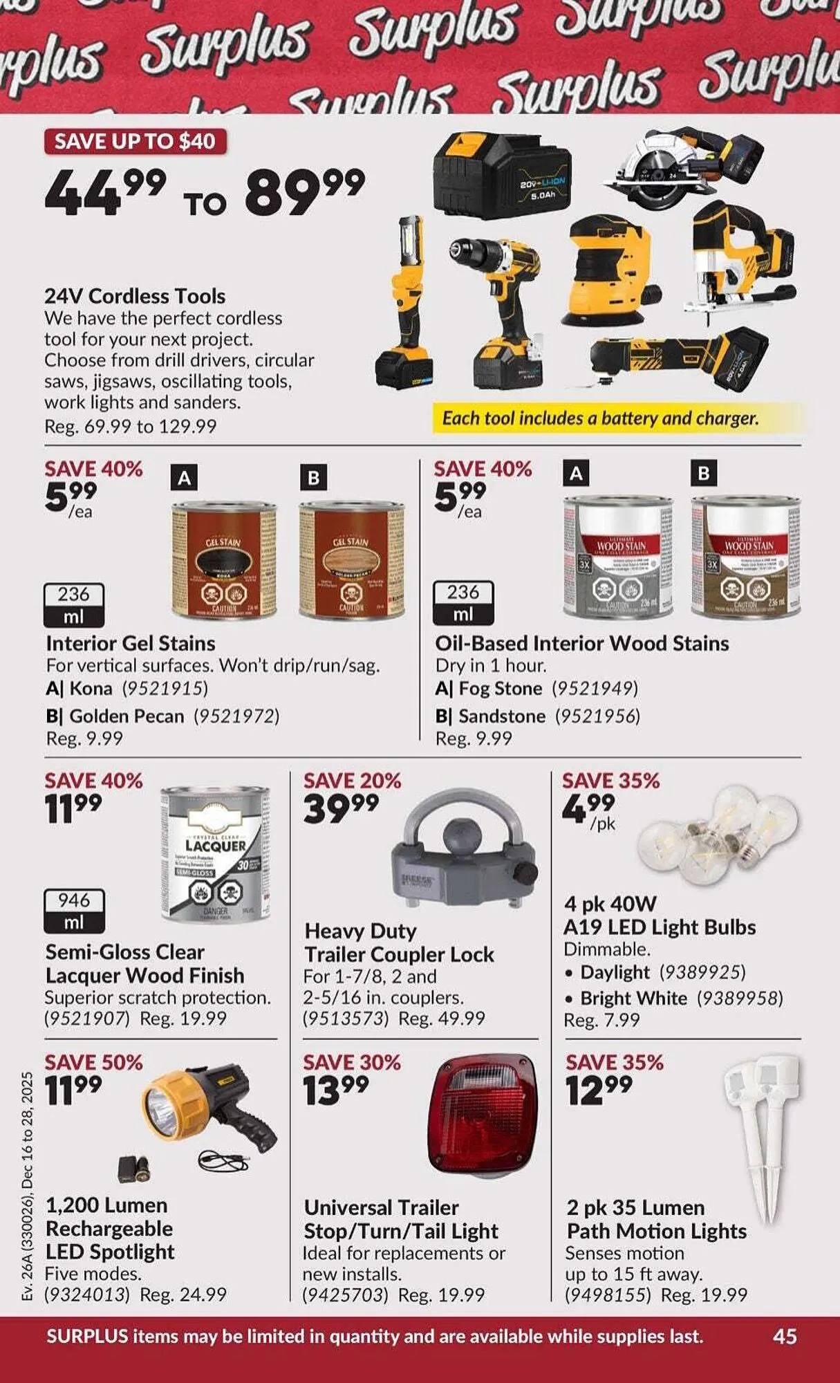 Princess Auto flyer from December 12 to December 19 2025 - flyer page 50