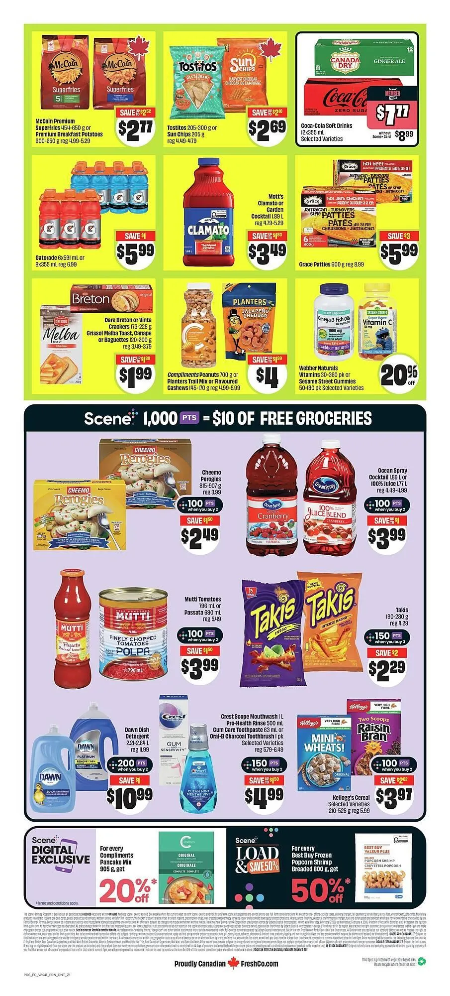 FreshCo flyer from February 6 to February 13 2026 - flyer page 4