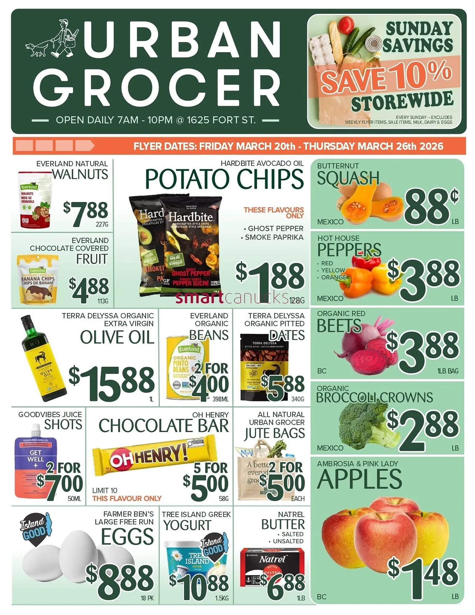 Urban Grocer flyer from March 20 to March 26 2026 - flyer page 1