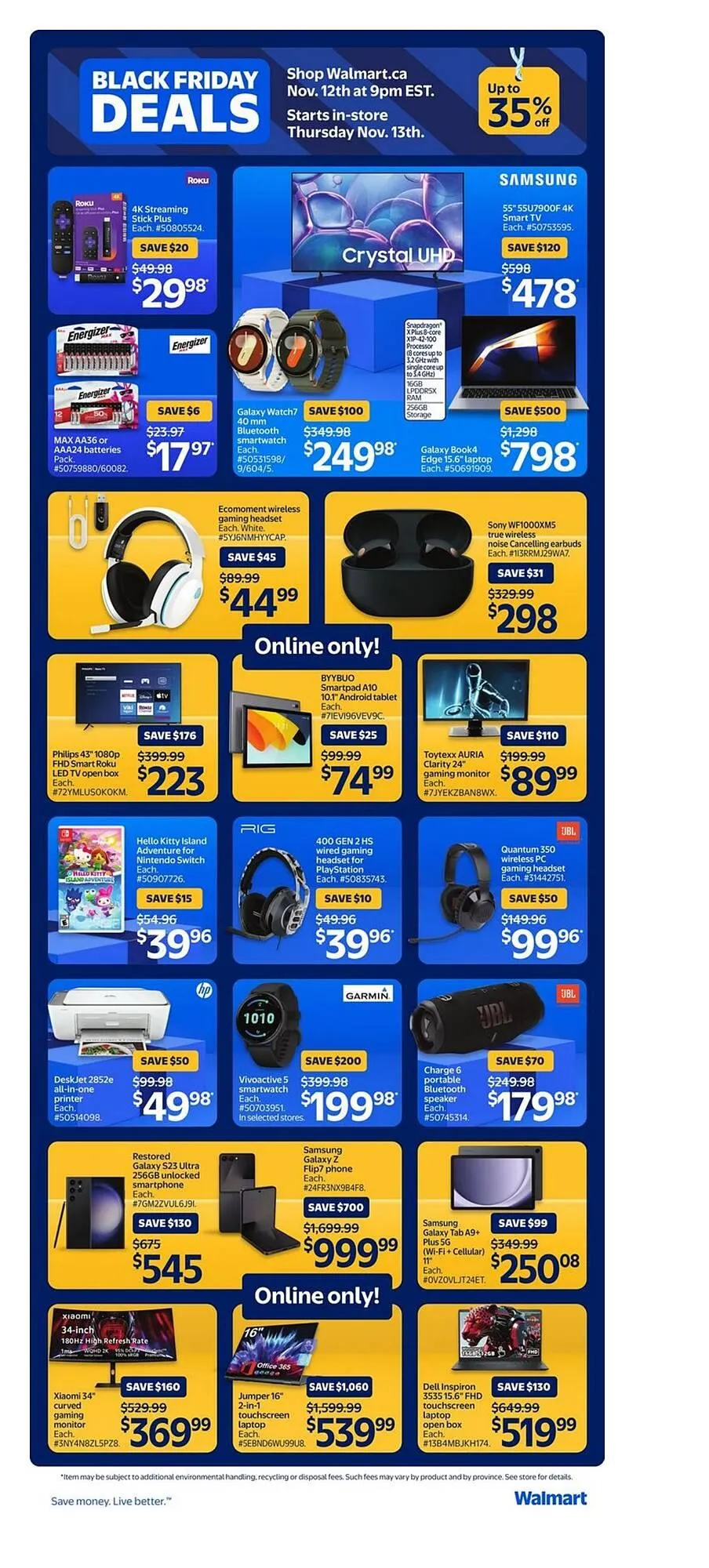 Walmart flyer from November 13 to November 19 2025 - flyer page 20
