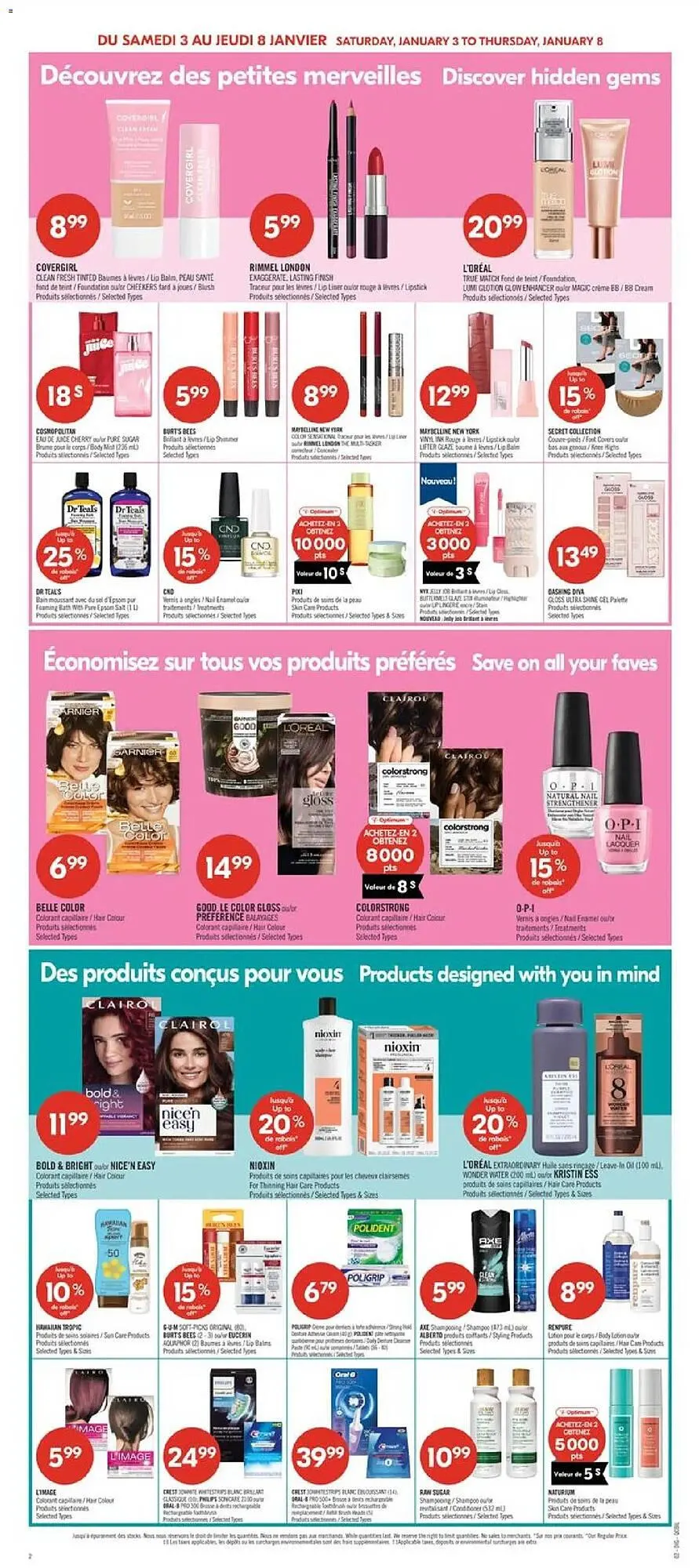 Pharmaprix flyer from January 3 to January 9 2026 - flyer page 15