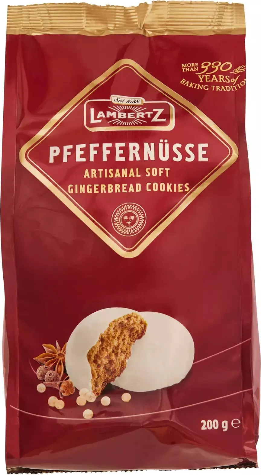 Pfeffernusse Soft Gingerbread Cookies 200g