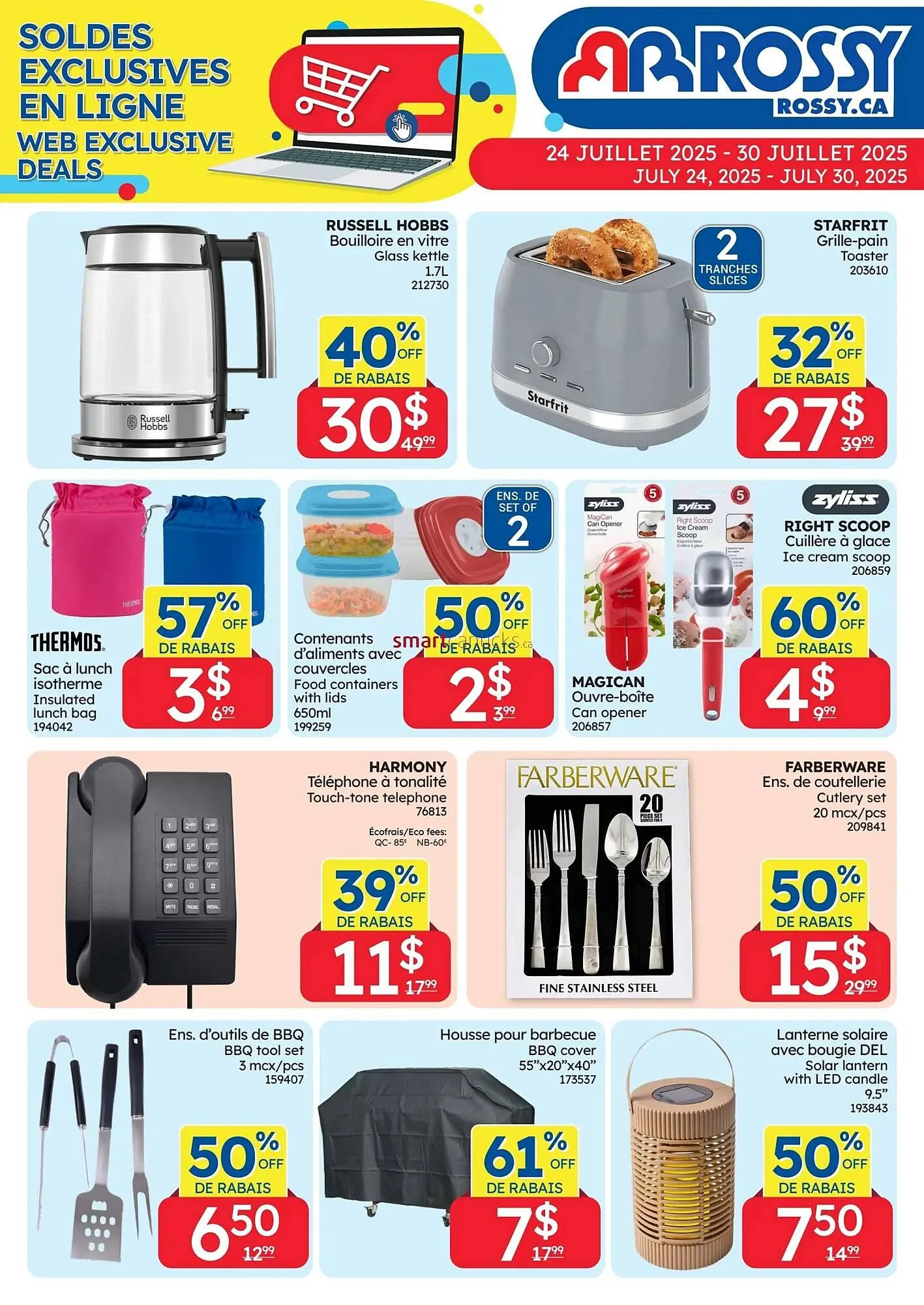 Rossy flyer from July 24 to July 30 2025 - flyer page 9