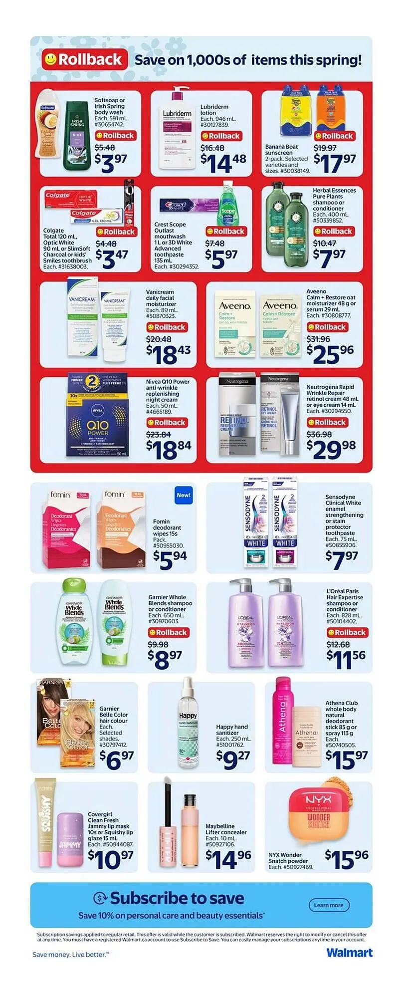 Walmart flyer from March 12 to March 18 2026 - flyer page 10