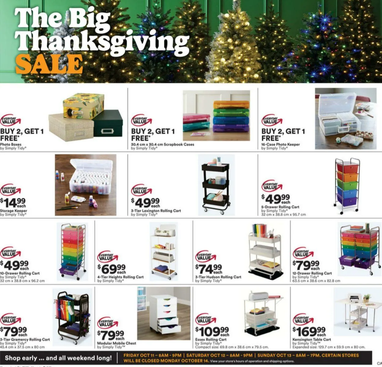 Michaels Current flyer from October 18 to October 25 2024 - flyer page 9