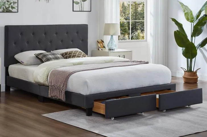Delaney Upholstered Platform Bed