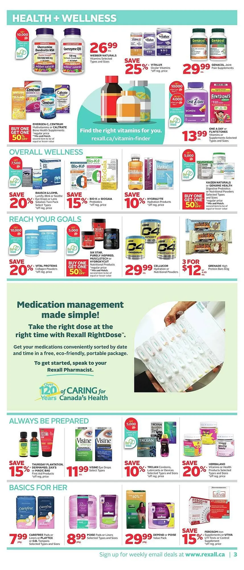 Rexall flyer from March 20 to March 27 2026 - flyer page 9