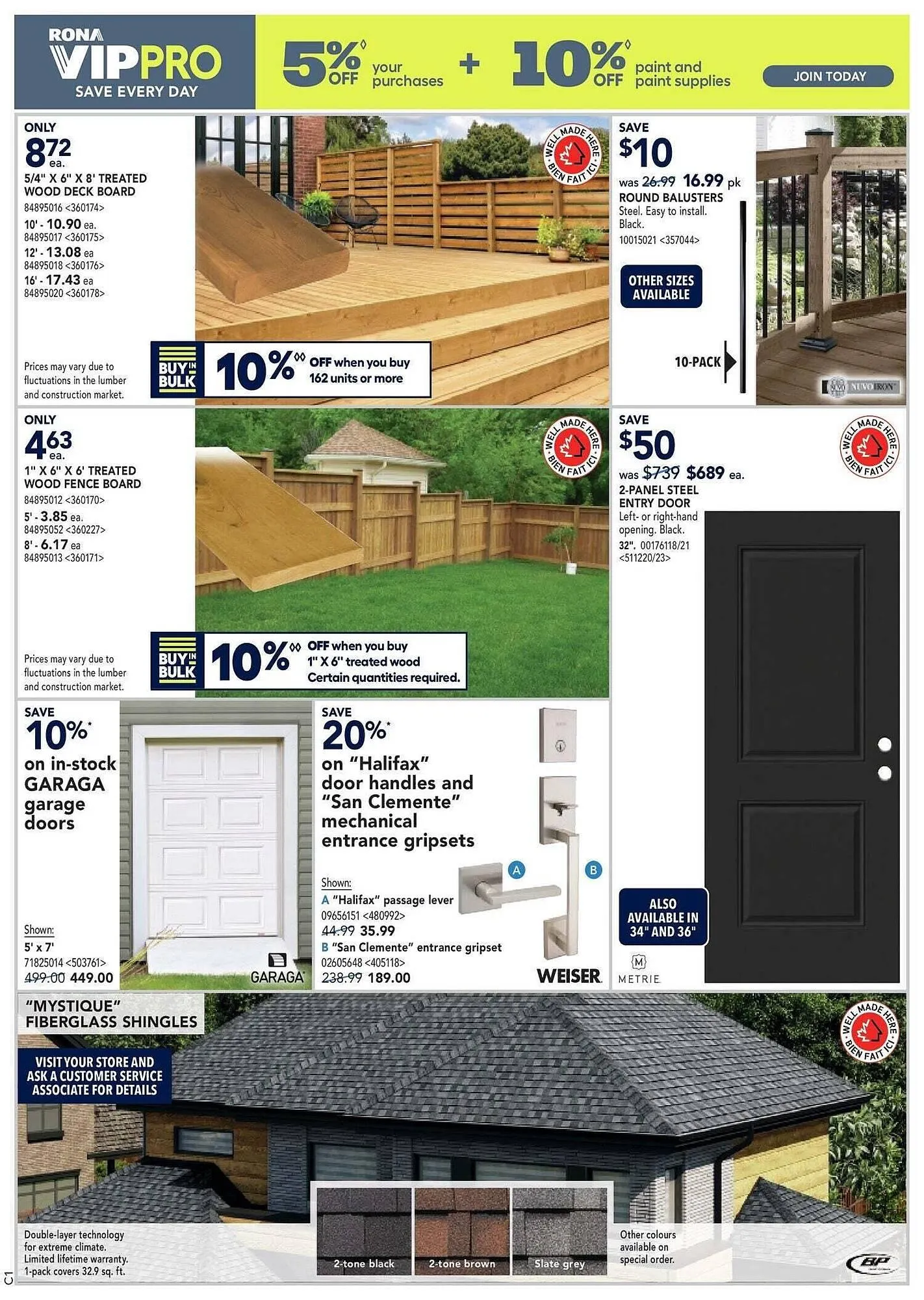 RONA flyer from August 1 to August 8 2025 - flyer page 7