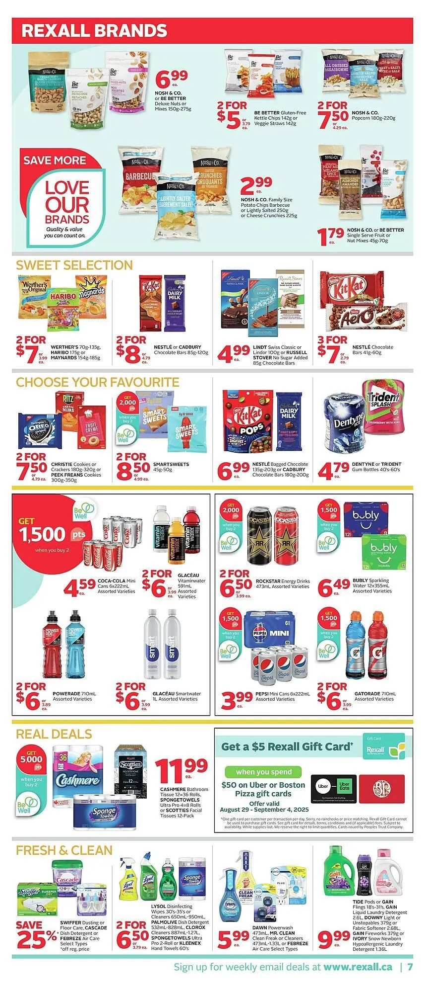 Rexall flyer from August 29 to September 5 2025 - flyer page 16