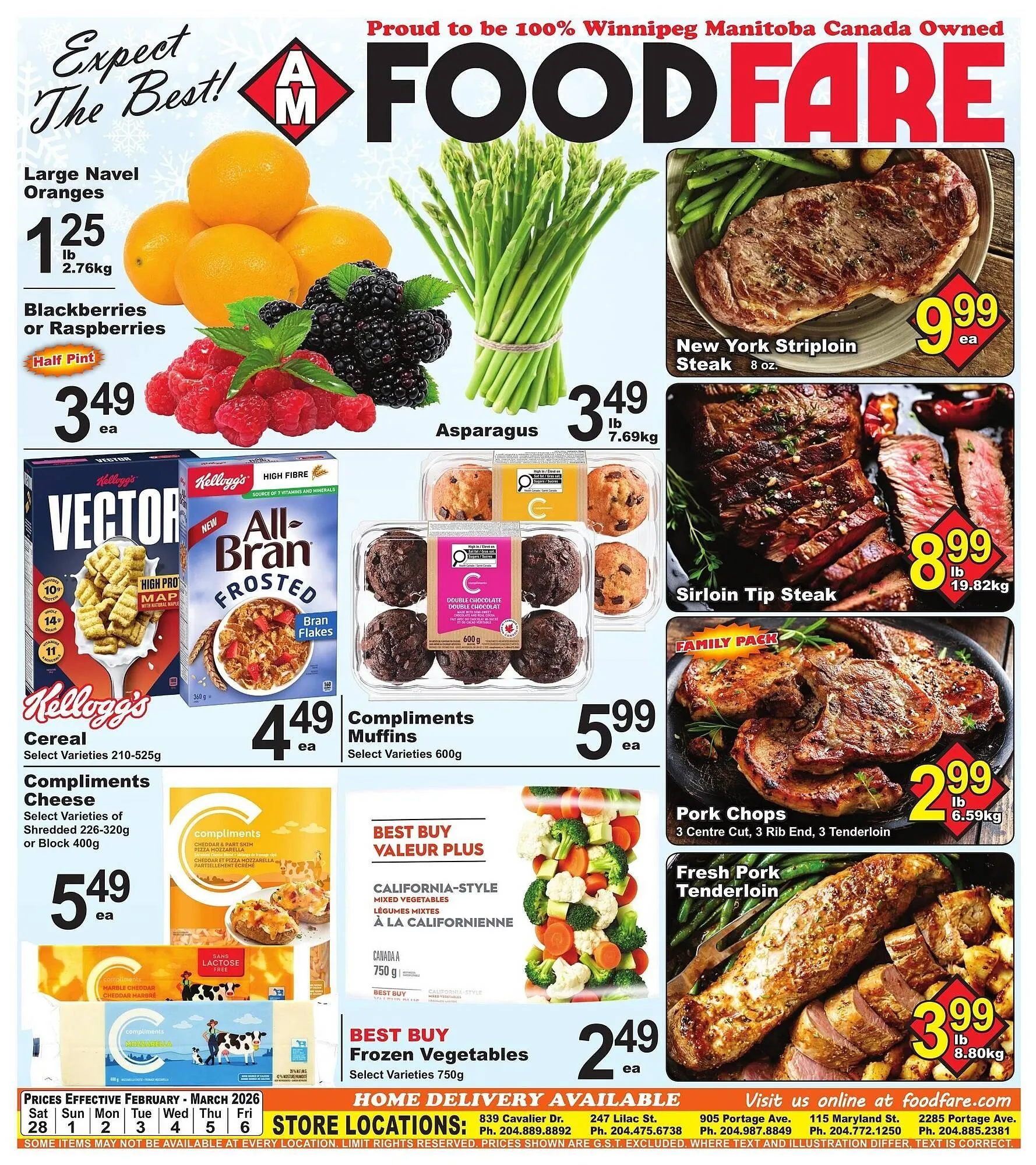 Food Fare flyer from February 28 to March 6 2026 - flyer page 1