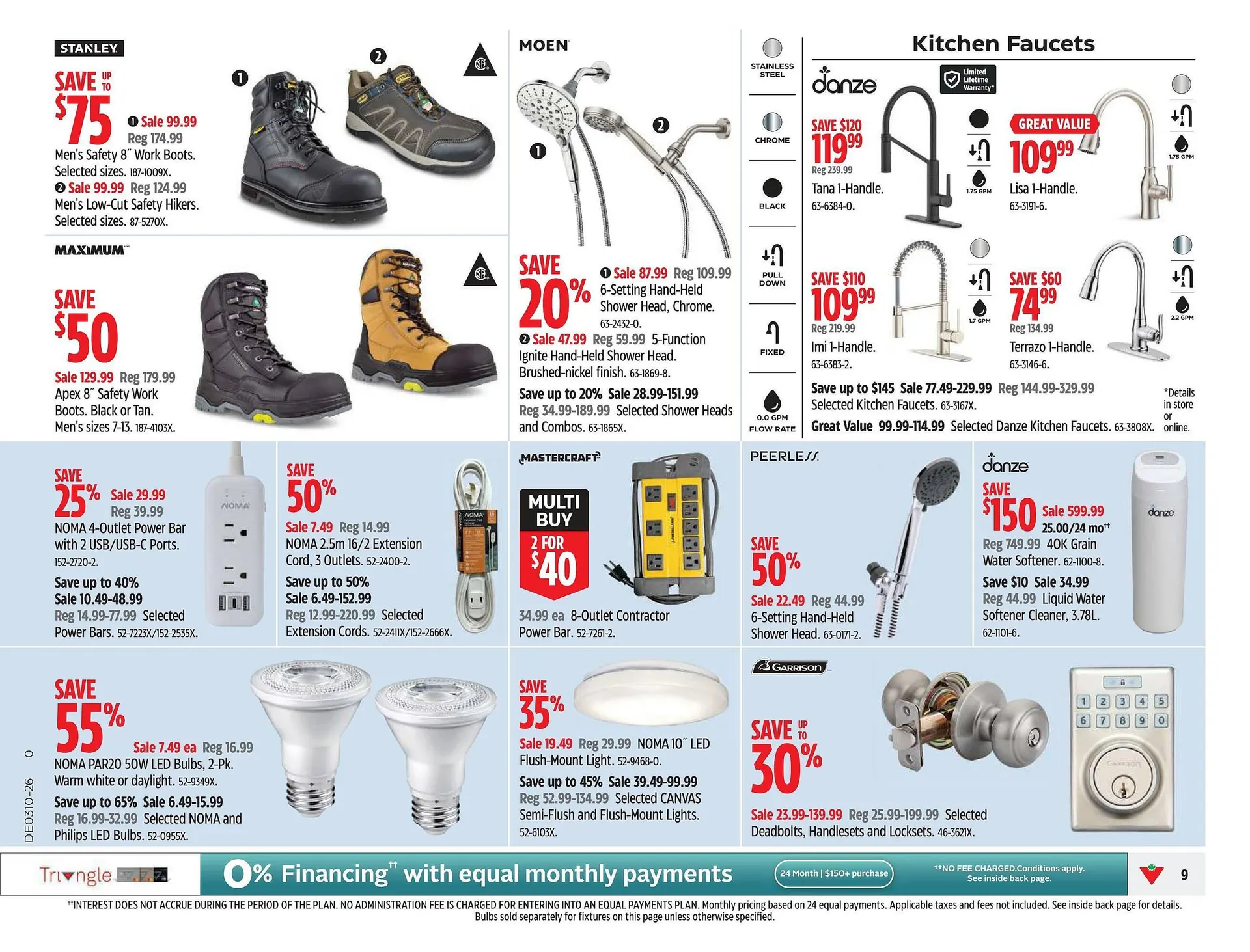 Canadian Tire flyer from March 6 to March 12 2026 - flyer page 9