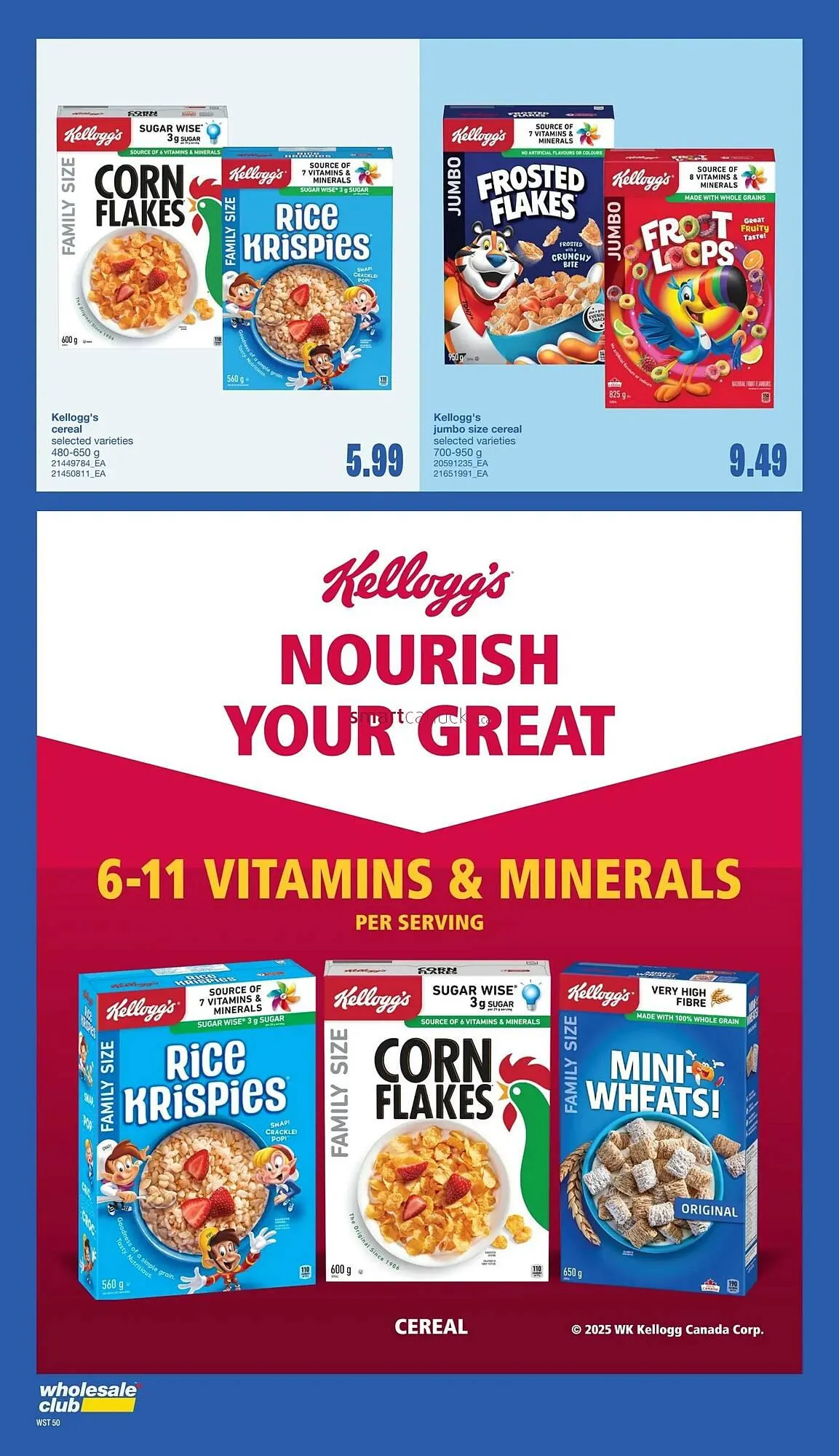 Wholesale Club flyer from July 31 to August 6 2025 - flyer page 50