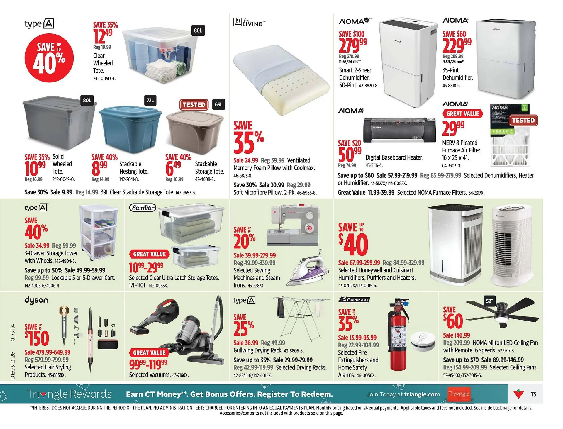 Canadian Tire flyer from March 20 to March 26 2026 - flyer page 13