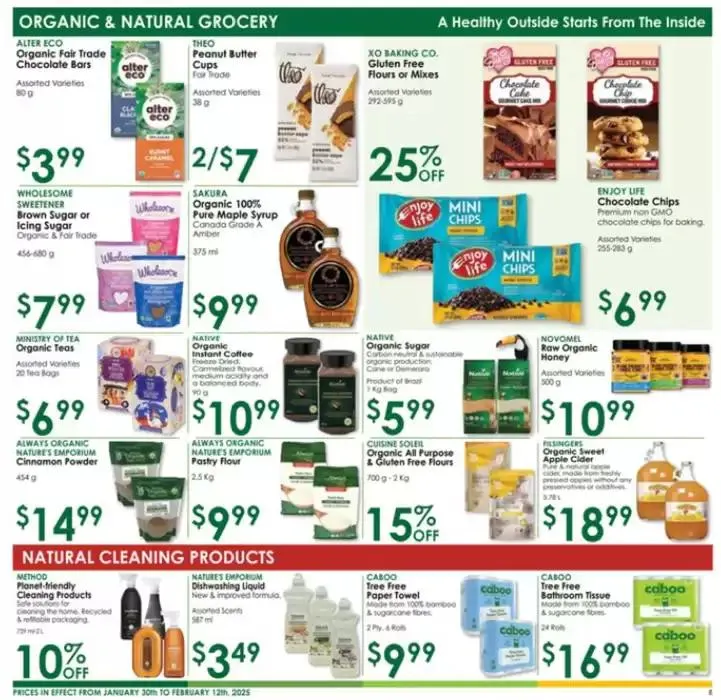 Current deals and offers from January 30 to February 12 2025 - flyer page 8