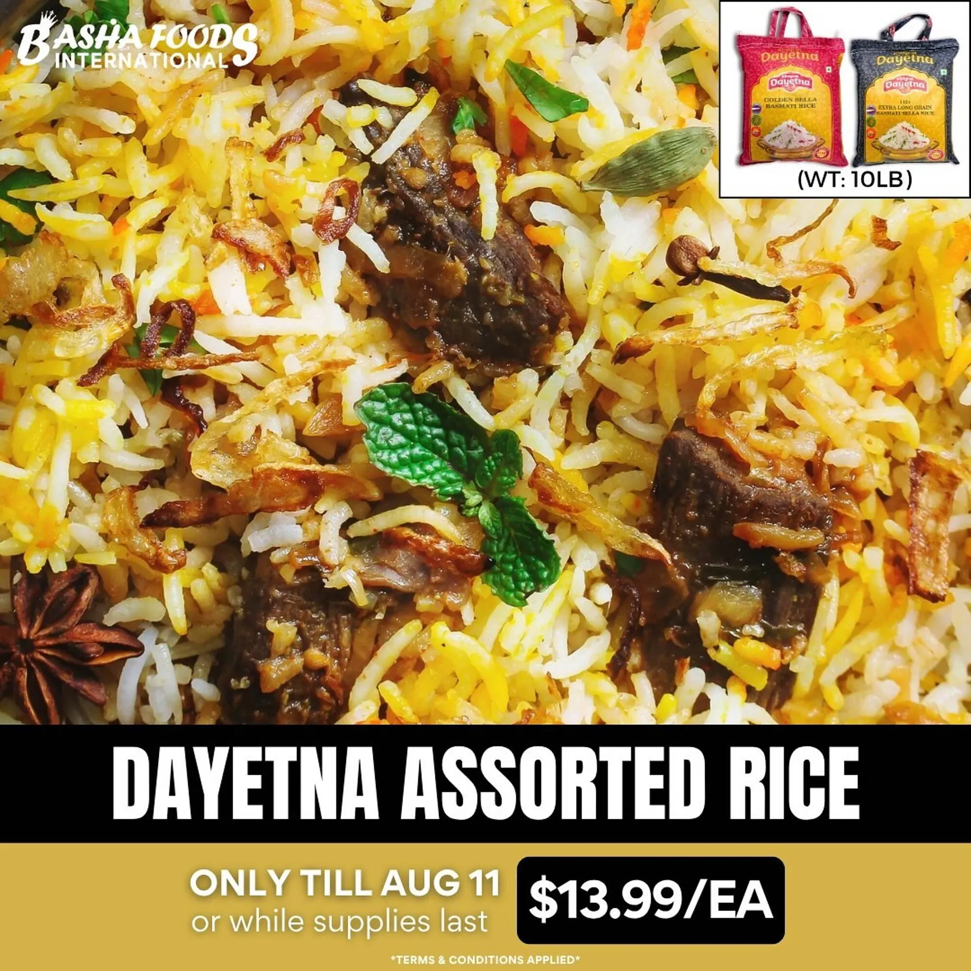 Basha Foods flyer from August 8 to August 11 2025 - flyer page 10