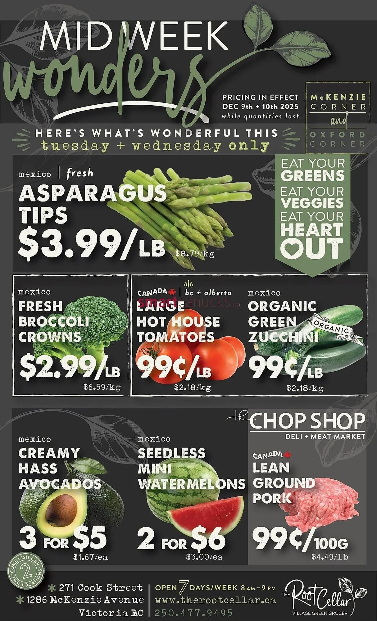 The Root Cellar flyer from December 9 to December 15 2025 - flyer page 1