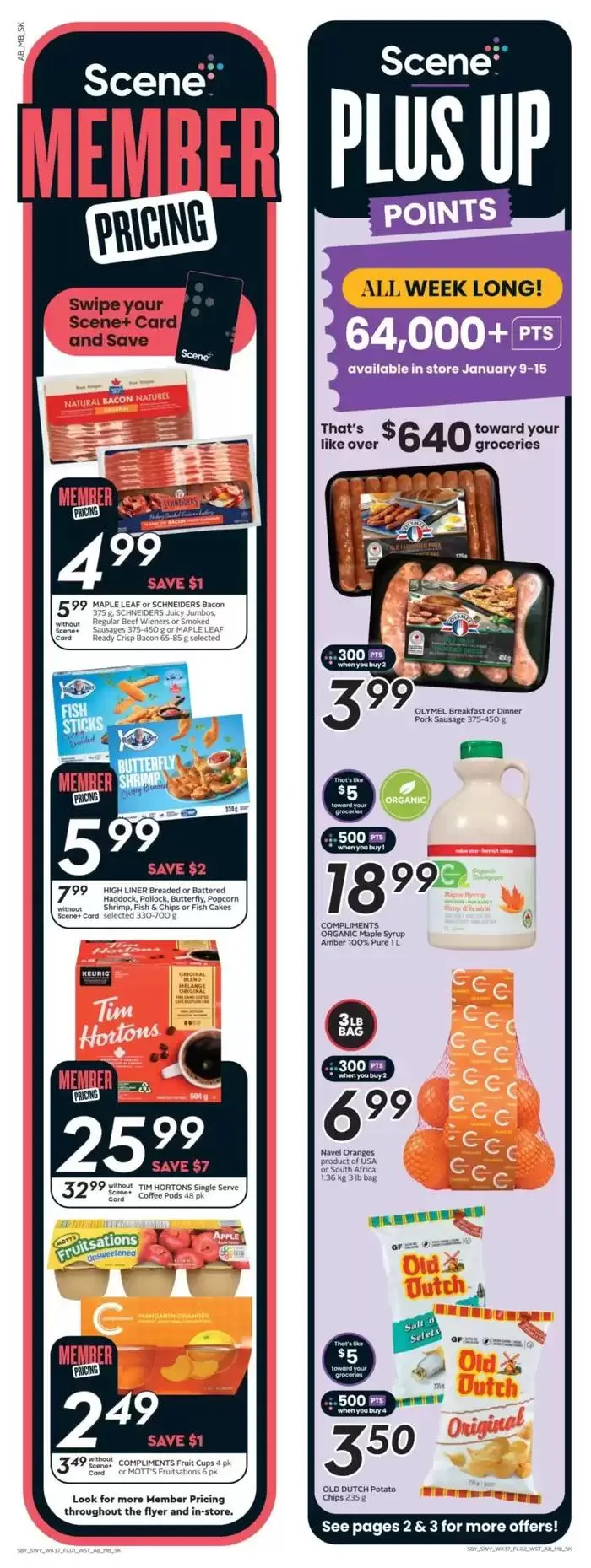 Sobeys Weekly ad from January 9 to January 15 2025 - flyer page 1