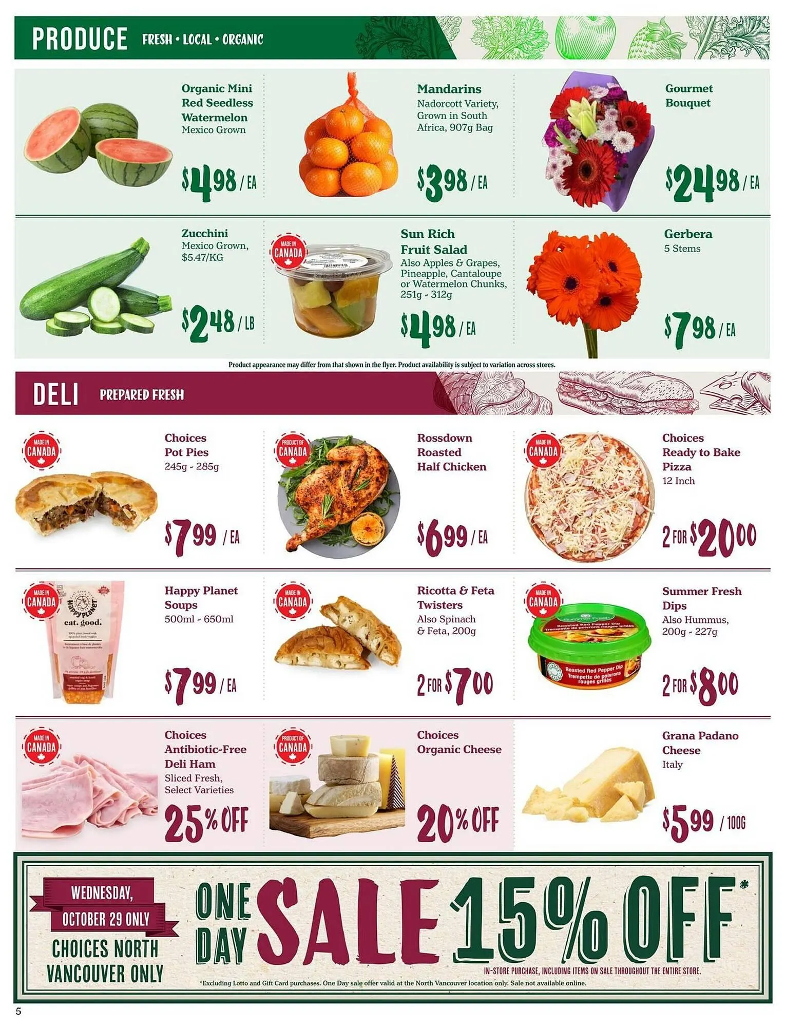 Choices Market flyer from October 23 to October 29 2025 - flyer page 5