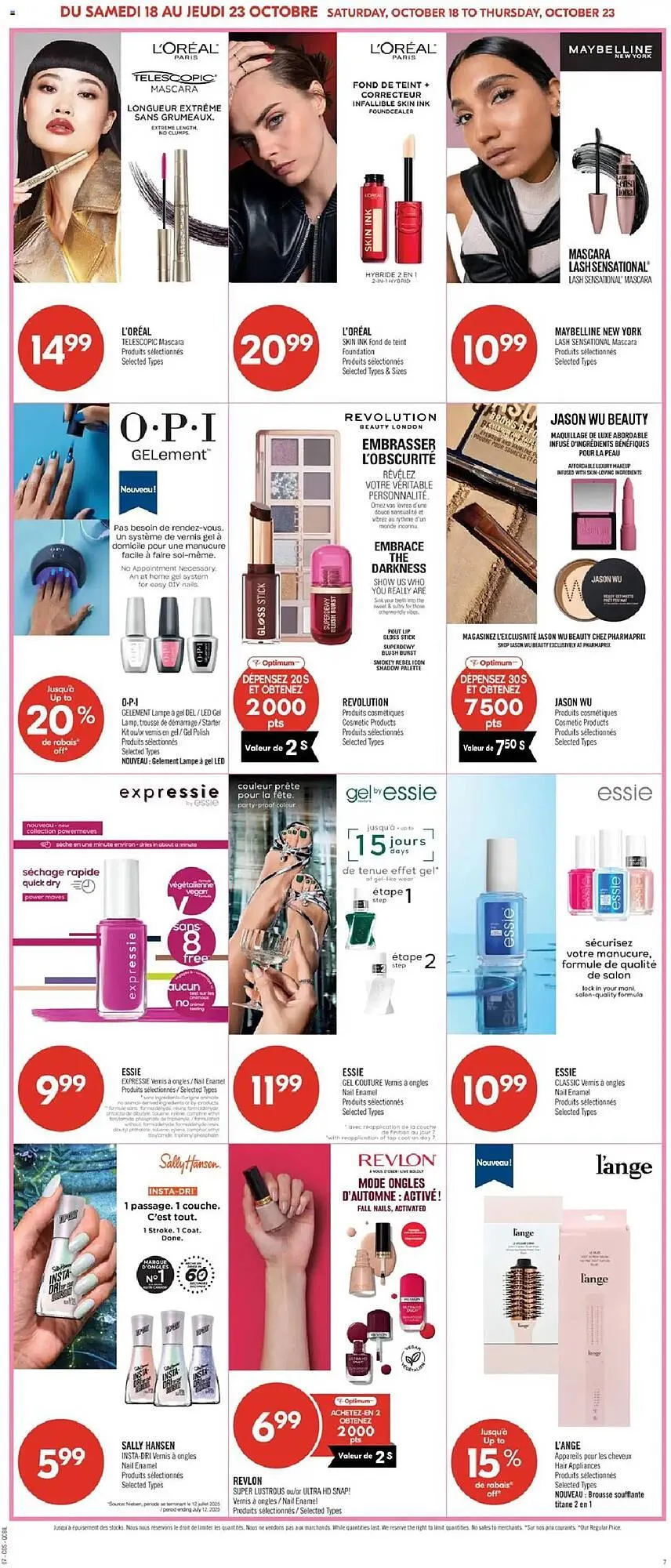 Pharmaprix flyer from October 18 to October 24 2025 - flyer page 15