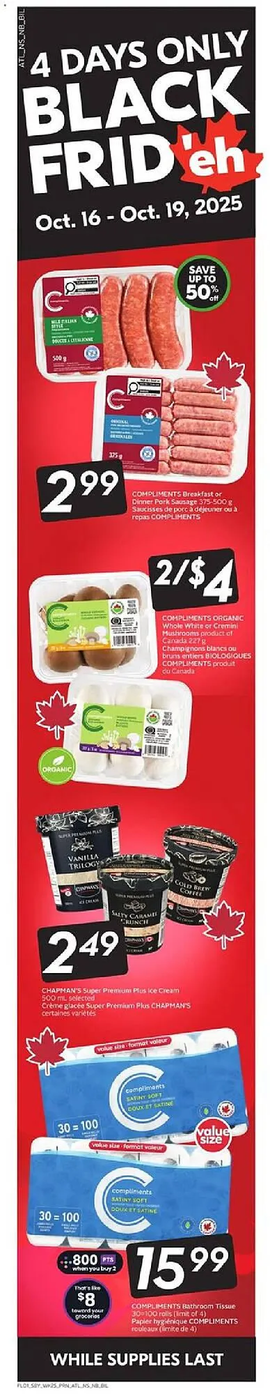 Sobeys flyer from October 16 to October 22 2025 - flyer page 2