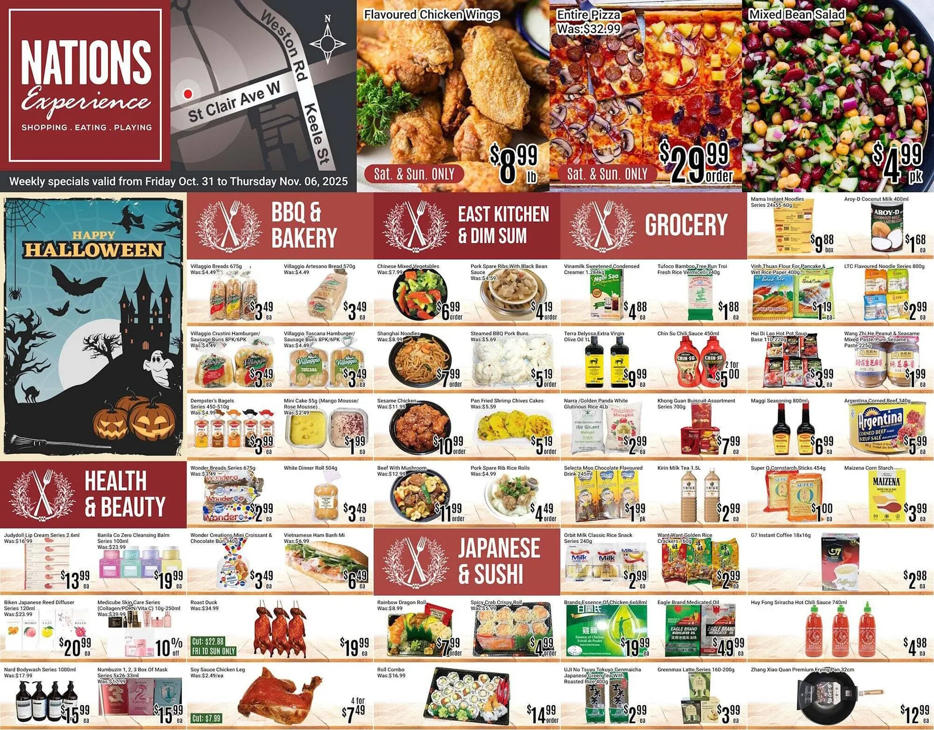 Nations Fresh Foods flyer from October 31 to November 7 2025 - flyer page 1