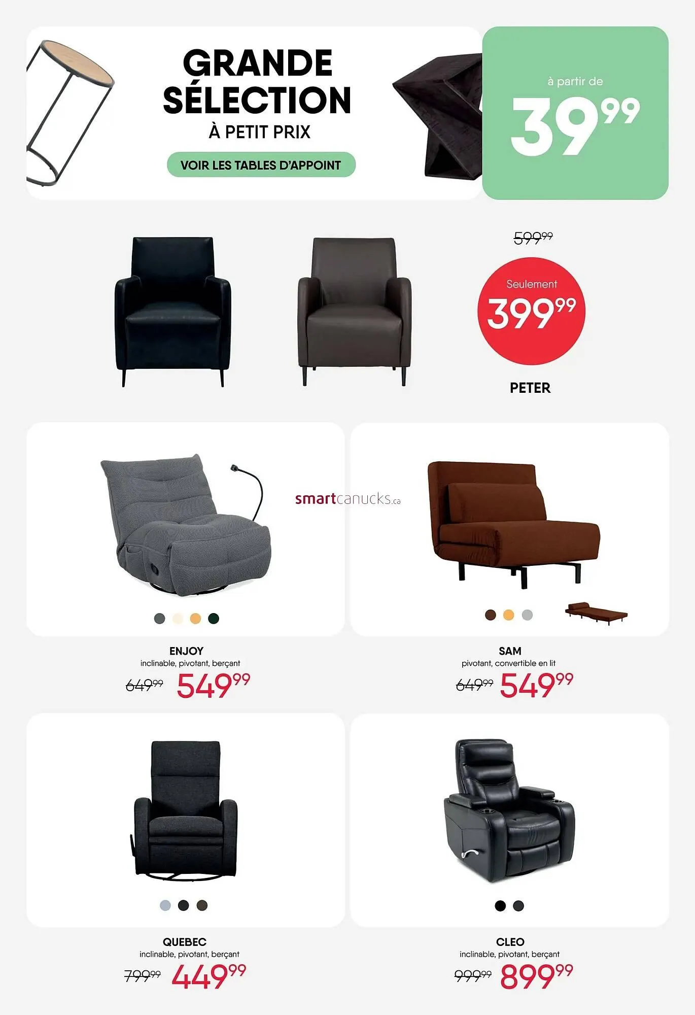 Meubles RD flyer from March 31 to April 25 2025 - flyer page 17