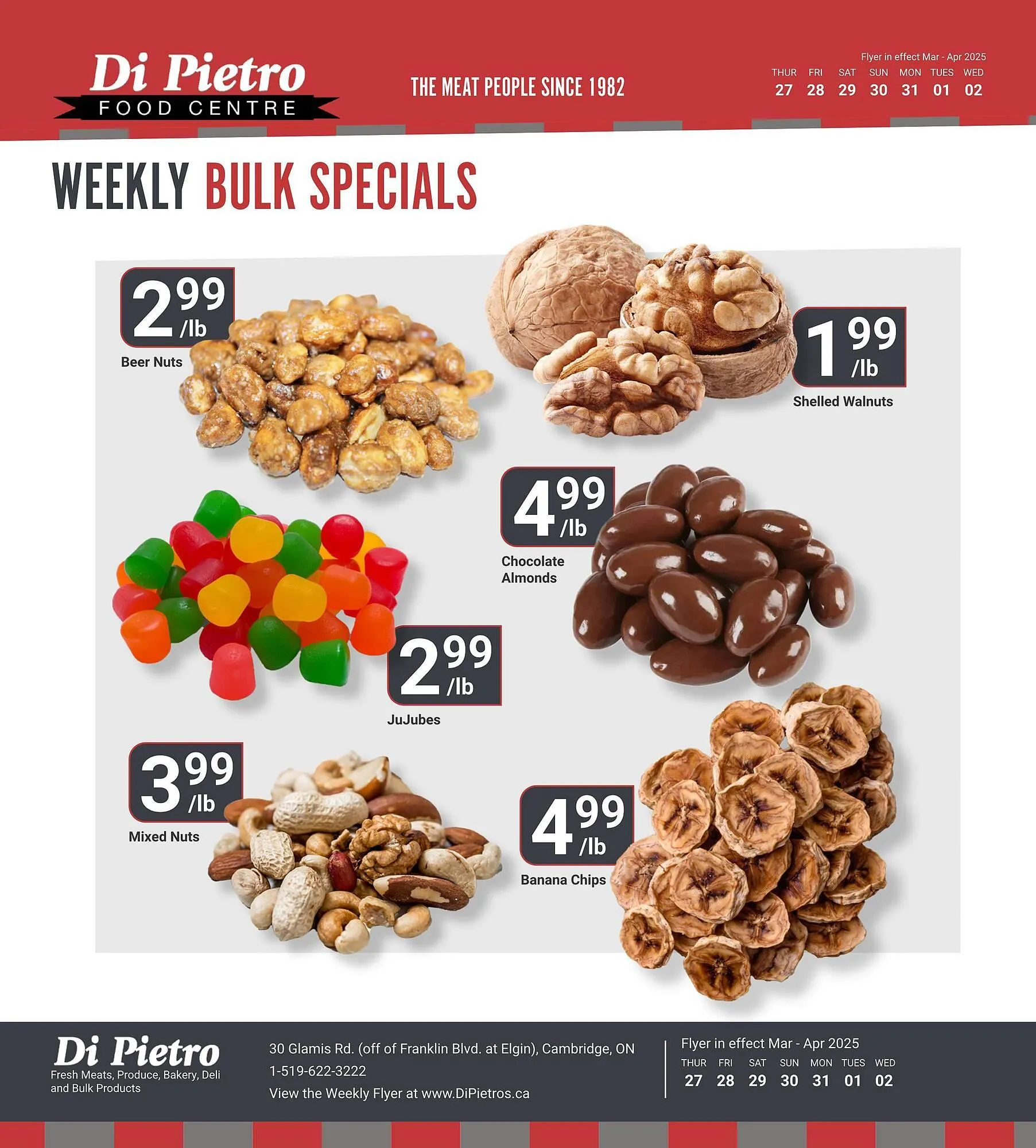 Di Pietro flyer from March 27 to April 3 2025 - flyer page 8