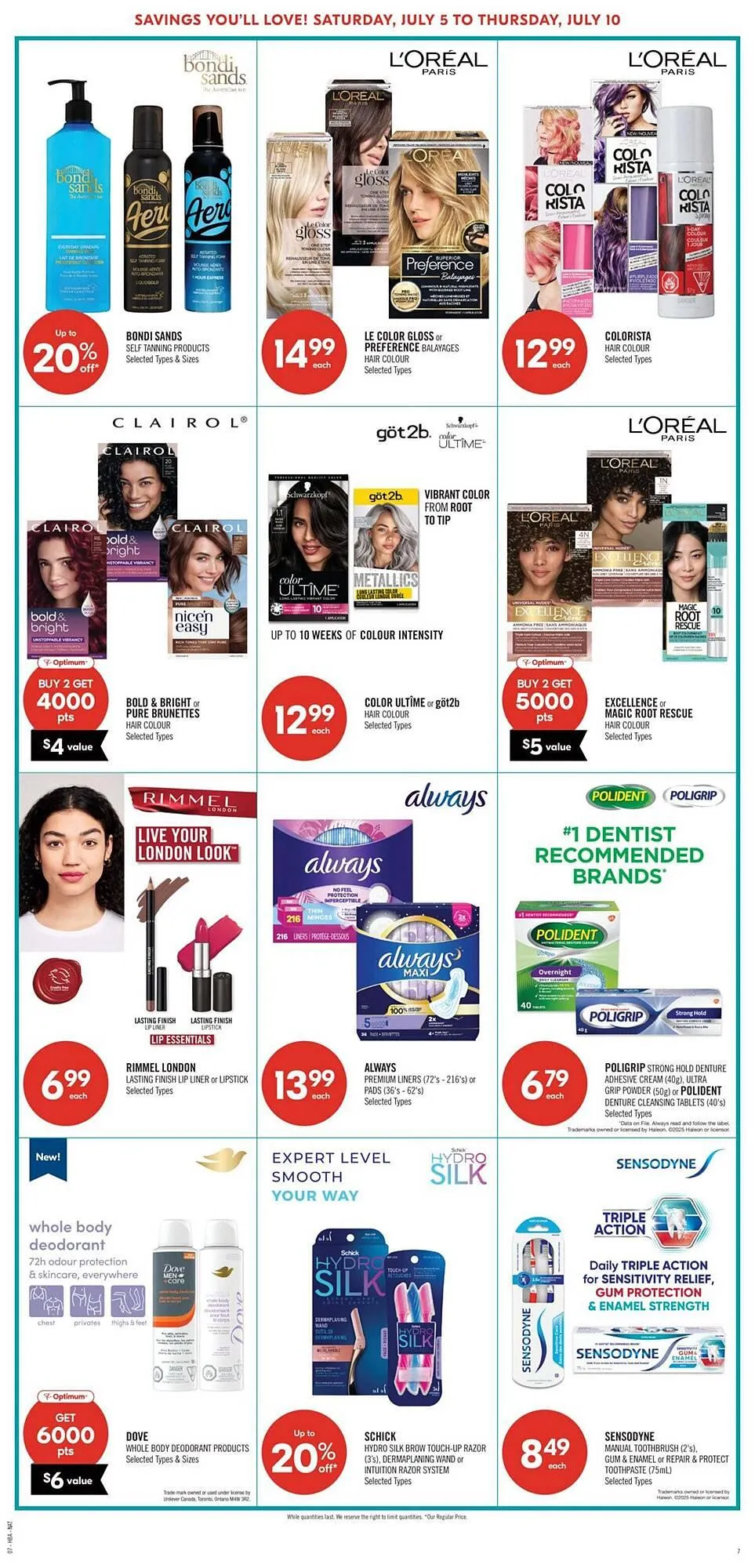 Shoppers Drug Mart flyer from July 3 to July 10 2025 - flyer page 12