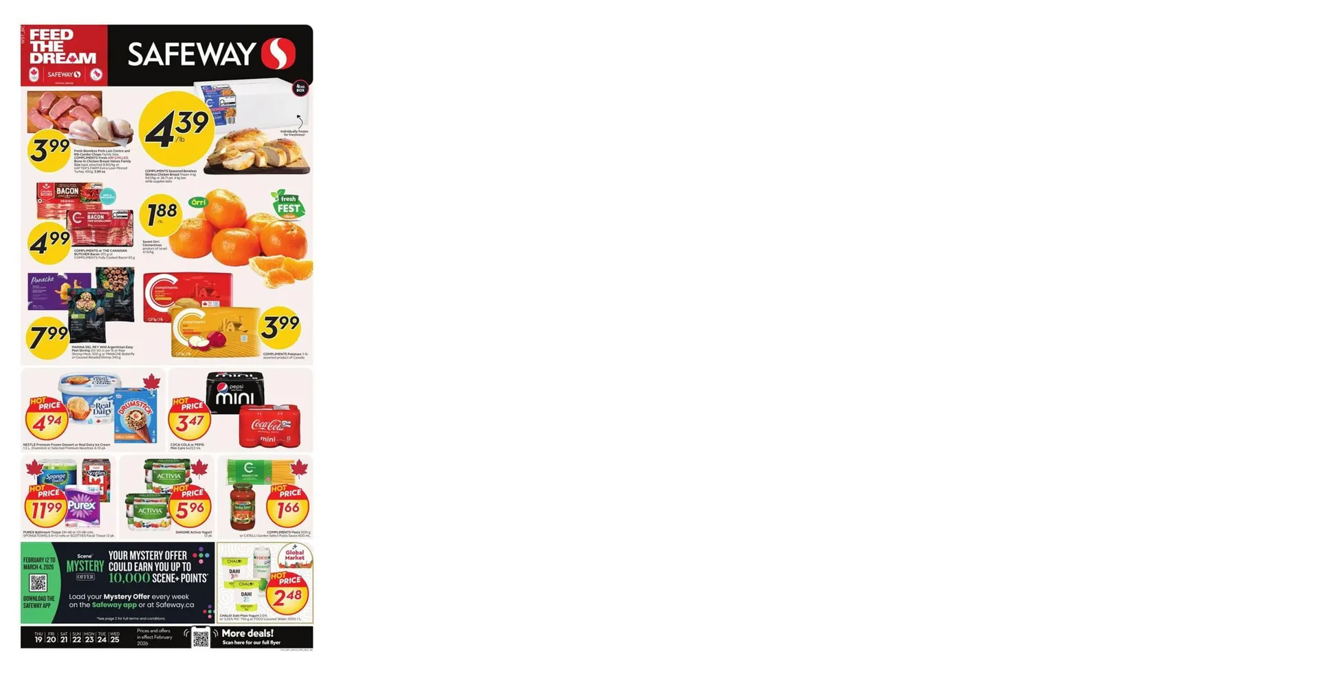 Safeway flyer from February 19 to February 25 2026 - flyer page 1