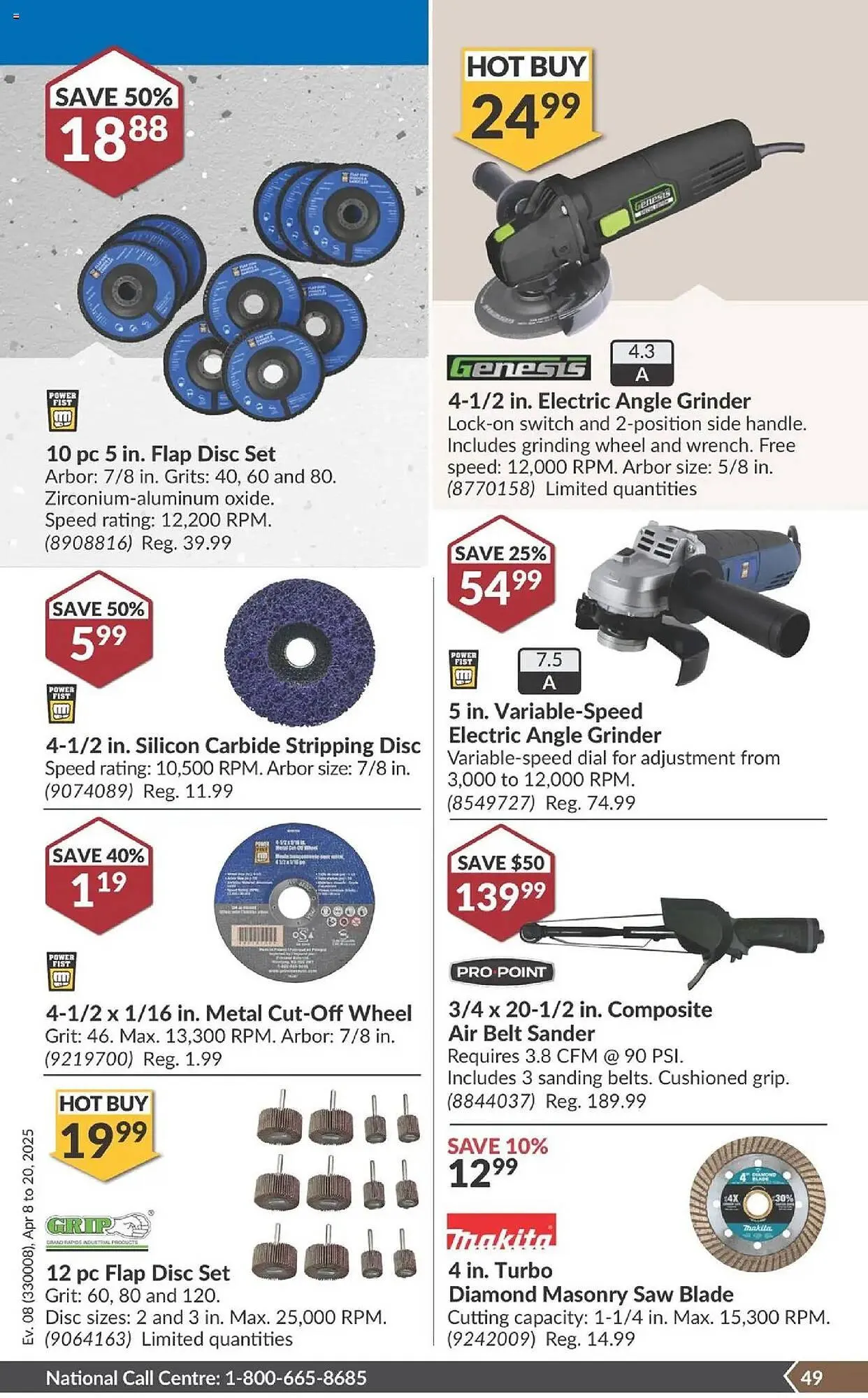 Princess Auto flyer from April 8 to April 20 2025 - flyer page 55