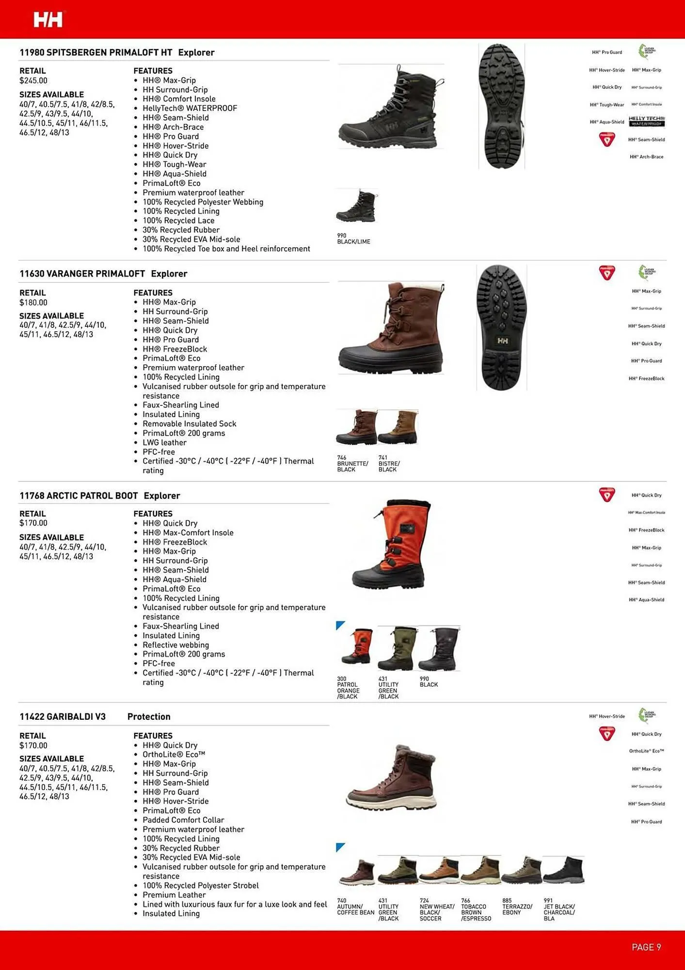 Helly Hansen flyer from September 11 to February 28 2026 - flyer page 9