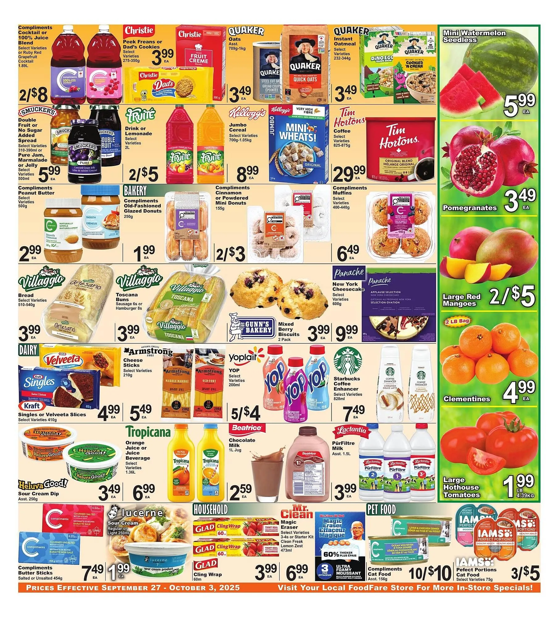 Food Fare flyer from September 26 to October 2 2025 - flyer page 3