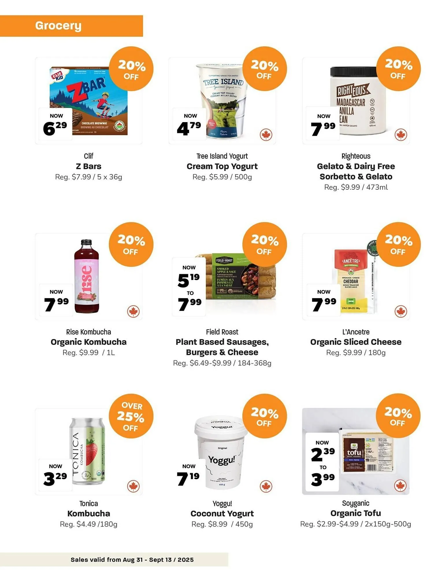 Blush Lane Organics flyer from September 1 to September 15 2025 - flyer page 6