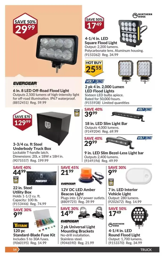 Current bargains and offers from December 31 to January 12 2025 - flyer page 18