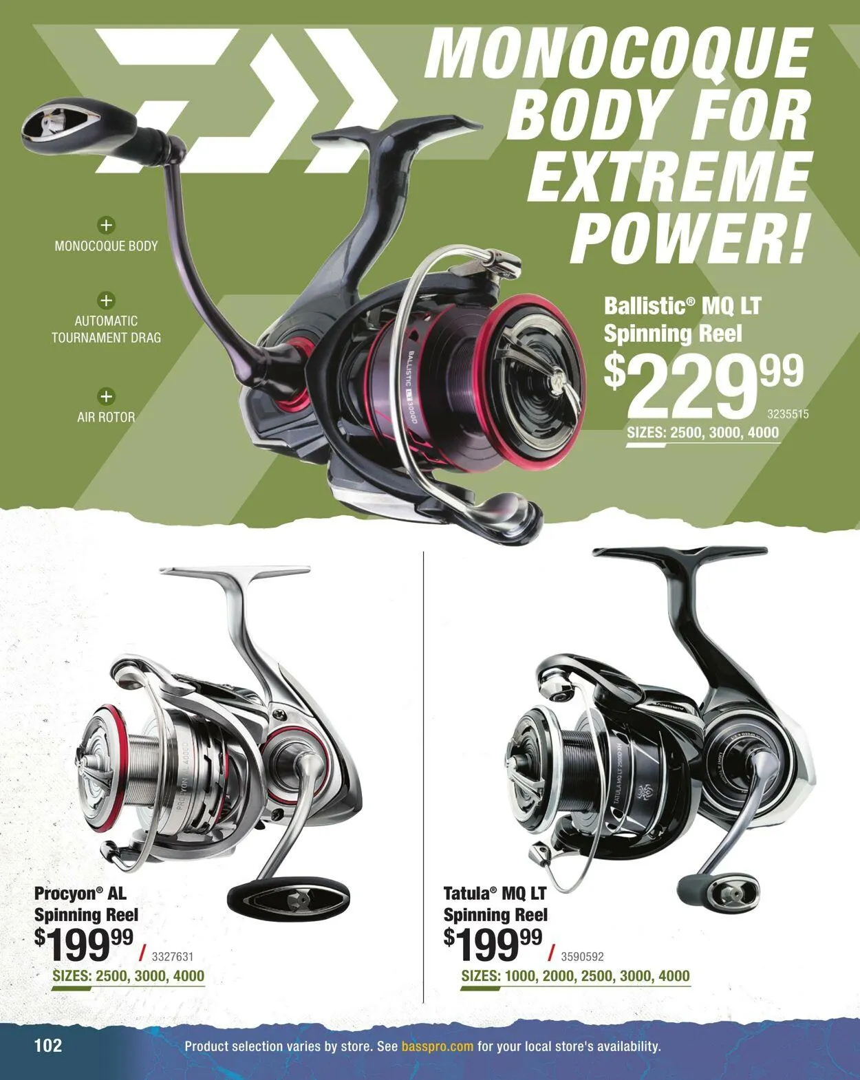 Bass Pro Current flyer from April 7 to April 21 2025 - flyer page 102