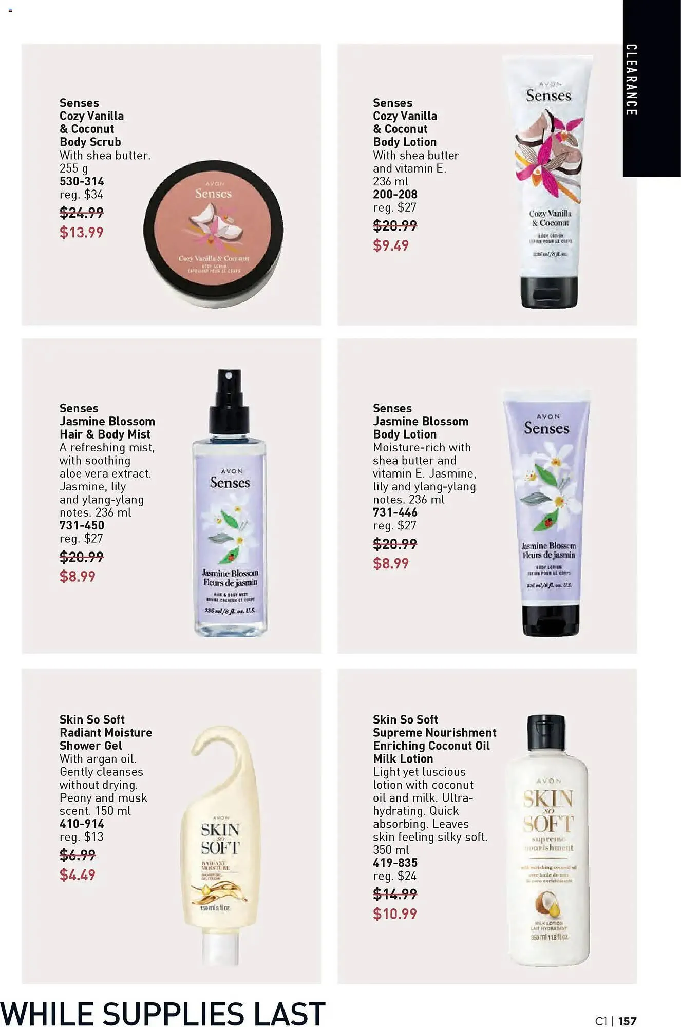 AVON flyer from January 1 to January 15 2026 - flyer page 157