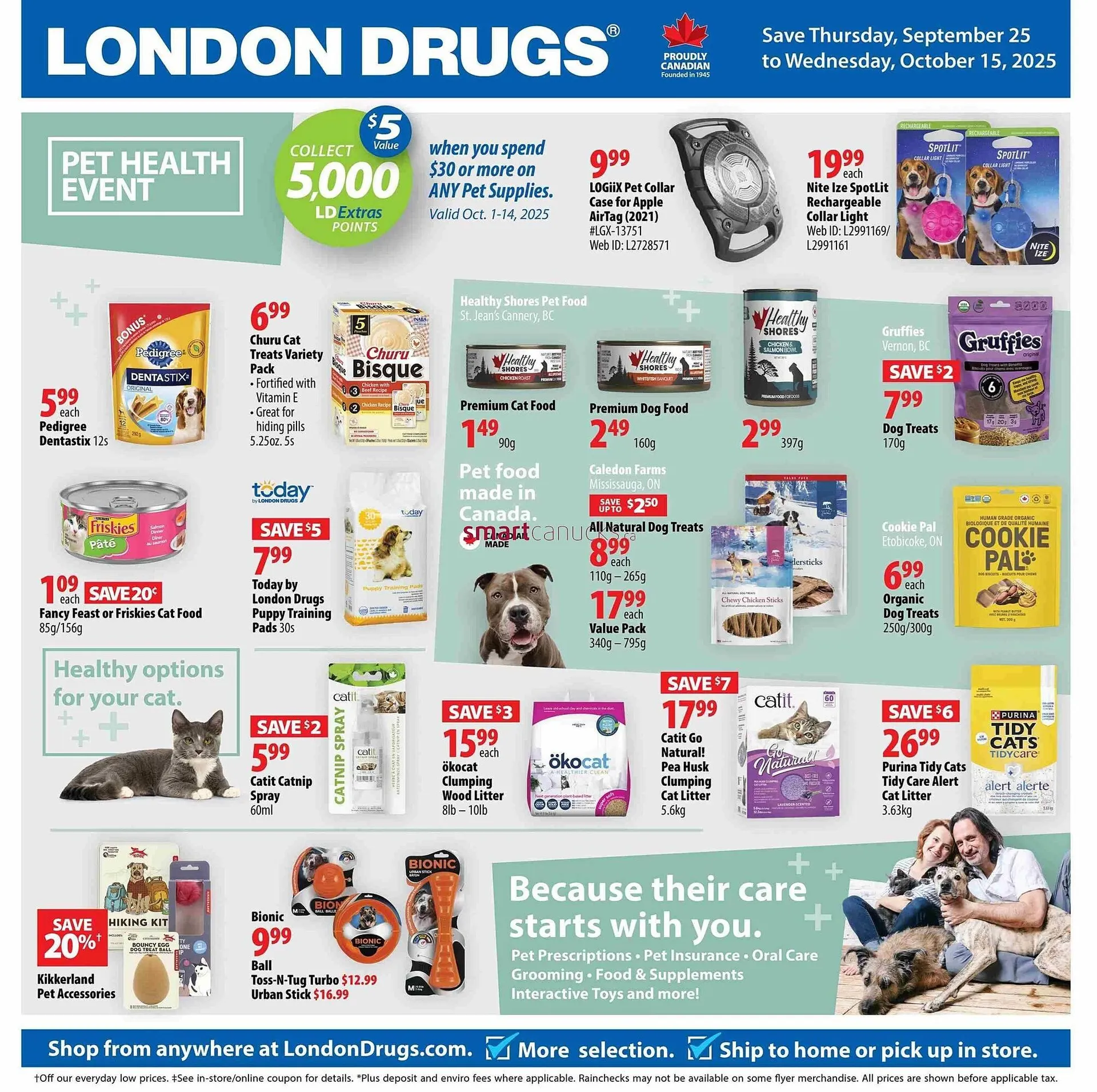 London Drugs flyer from September 25 to October 1 2025 - flyer page 1