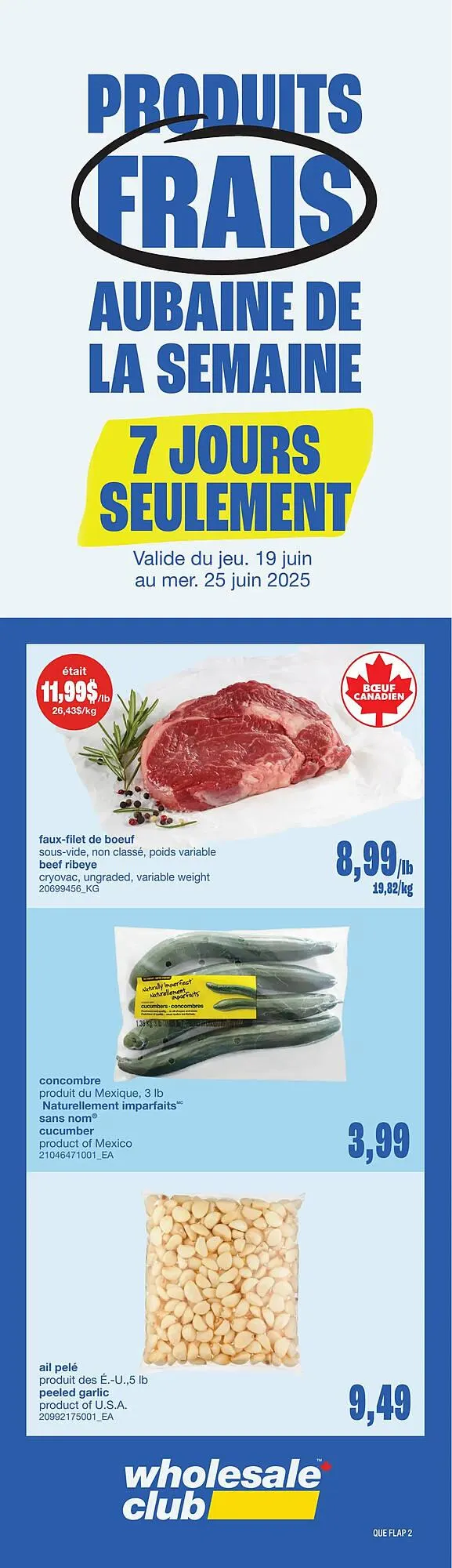 Wholesale Club flyer from June 19 to July 2 2025 - flyer page 2