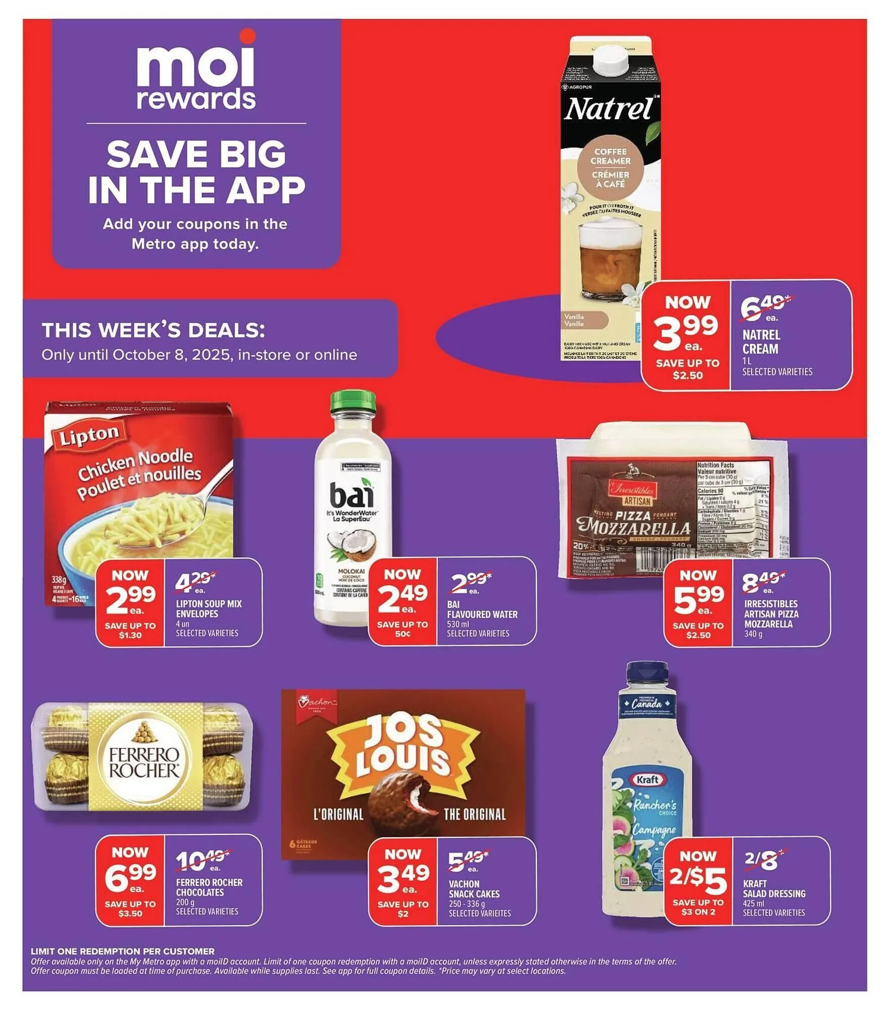 Metro flyer from October 2 to October 9 2025 - flyer page 5