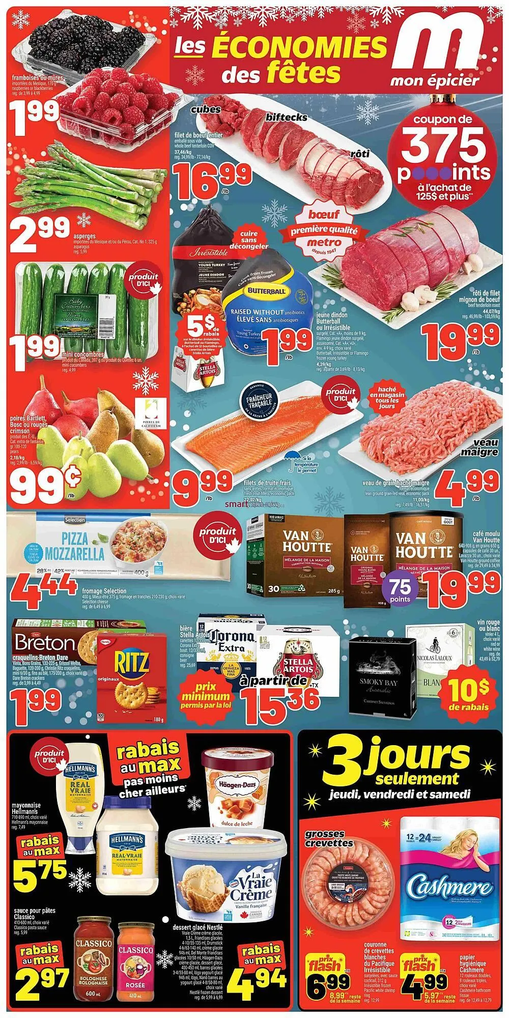 Metro flyer from December 11 to December 17 2025 - flyer page 1